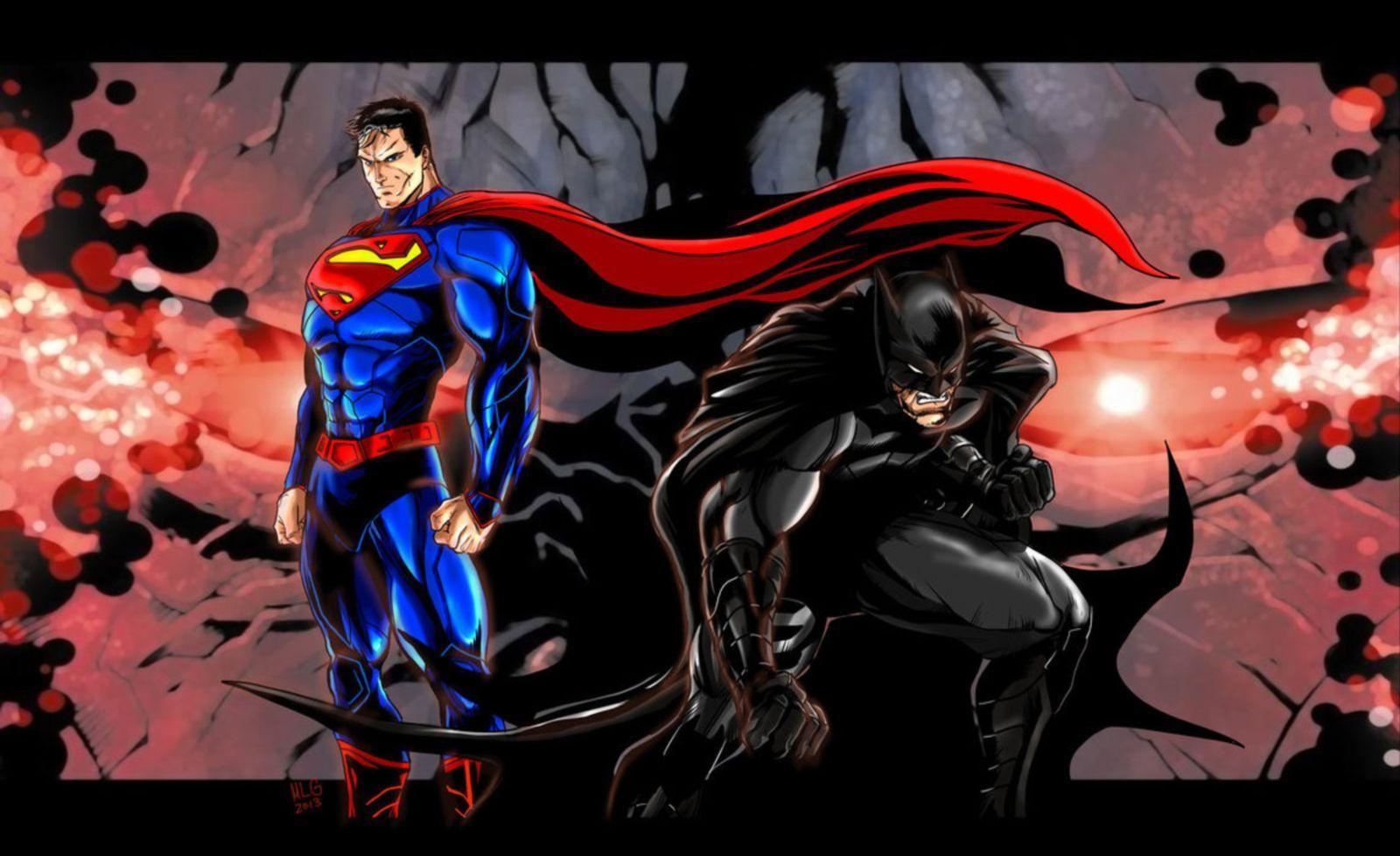 1600x980 Superman Batman Wallpaper, Desktop