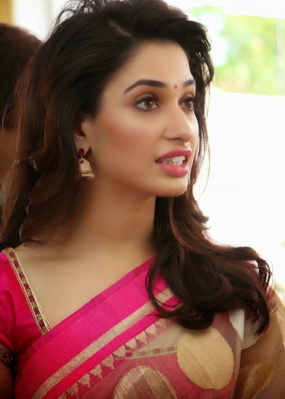 1150x1600 Tamanna Bhatia looking hot In Saree HD Wallpaper high resolution, Phone