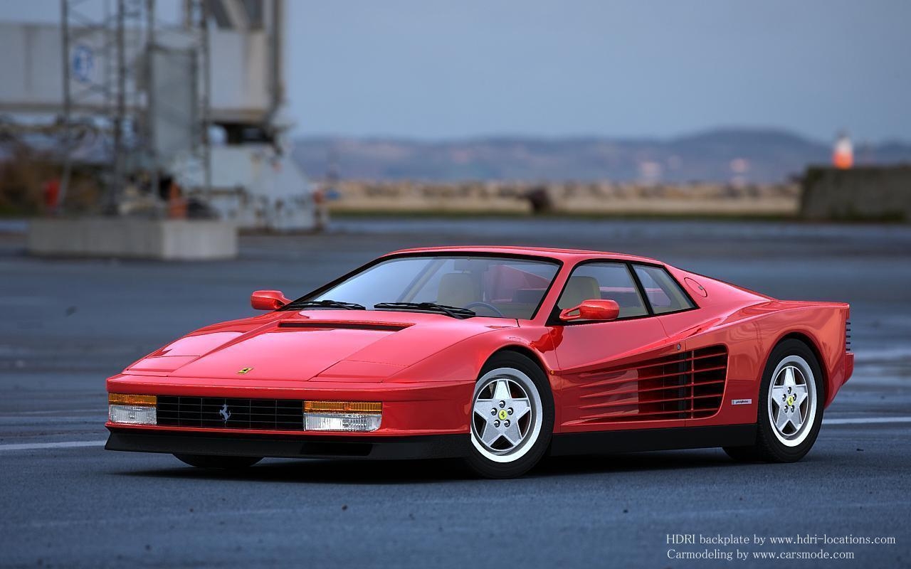 1280x800 Ferrari Testarossa Wallpaper, Desktop