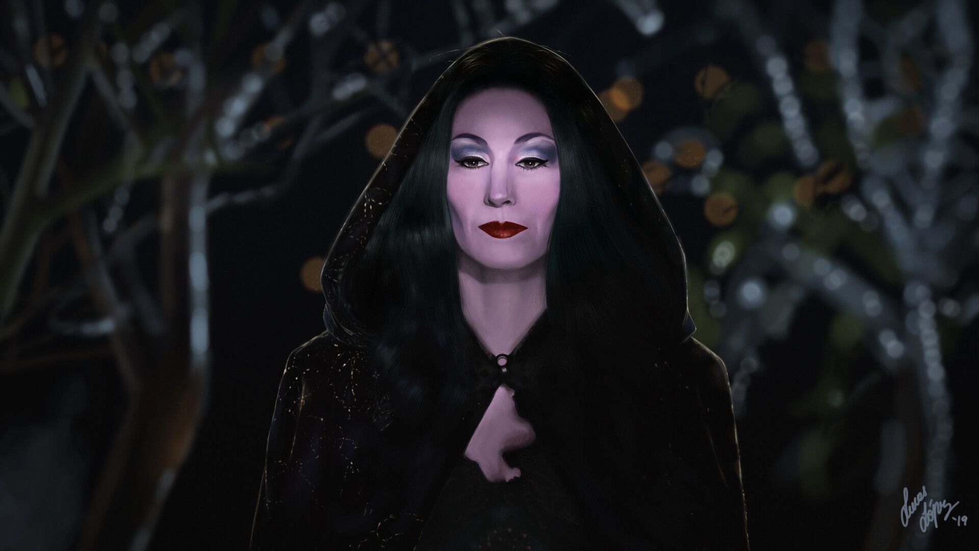 1920x1080 Morticia, Lucas López, Desktop