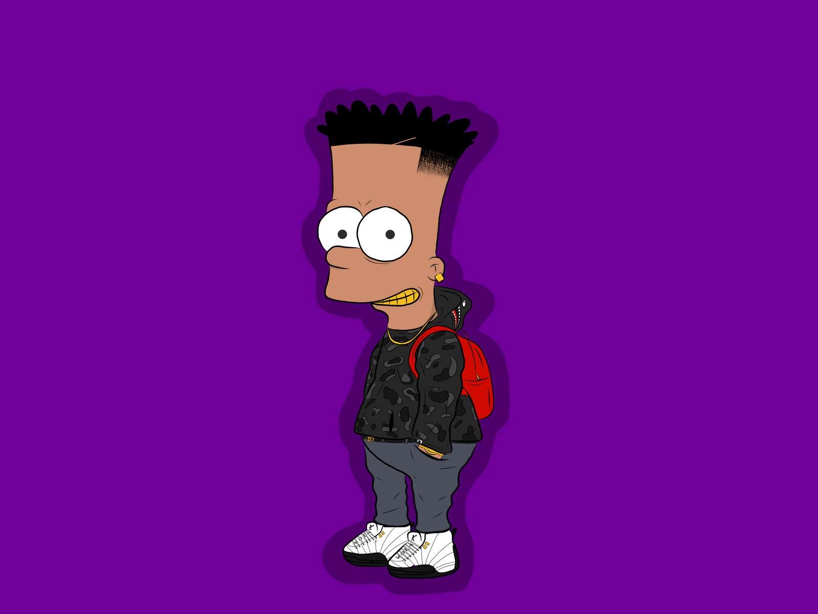 1600x1200 Bape X Bart Wallpaperwalpaperlist.com, Desktop