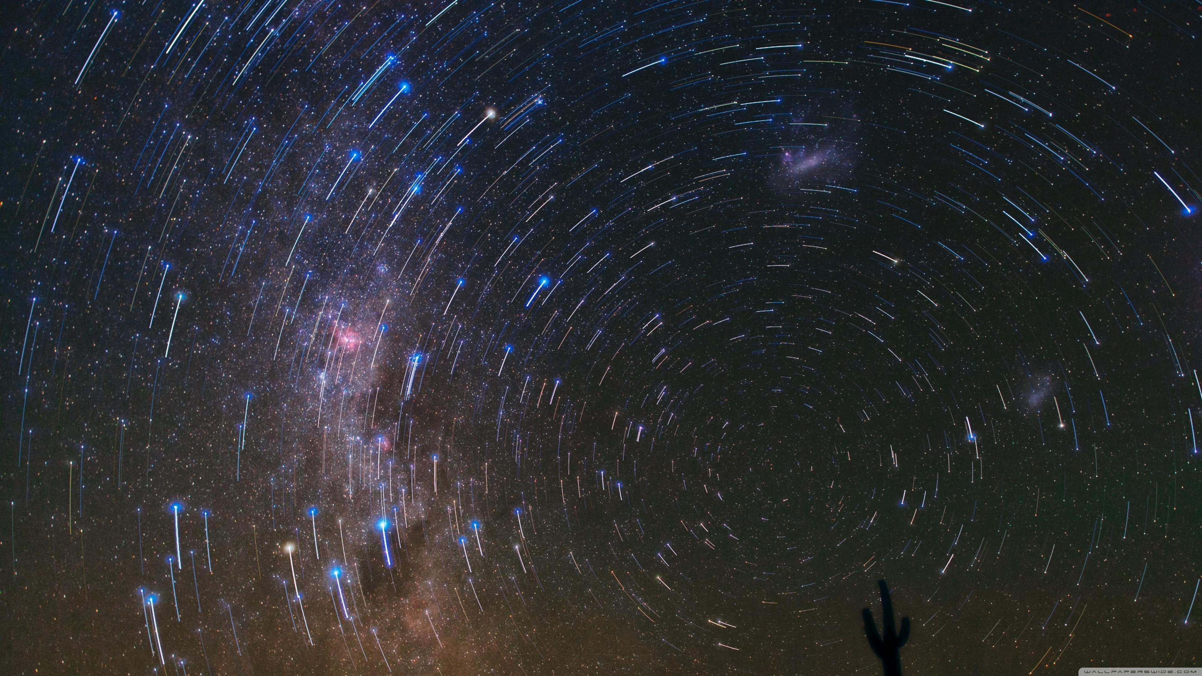 3840x2160 Star Trails over Atacama Desert ❤ 4K HD Desktop Wallpaper, Desktop