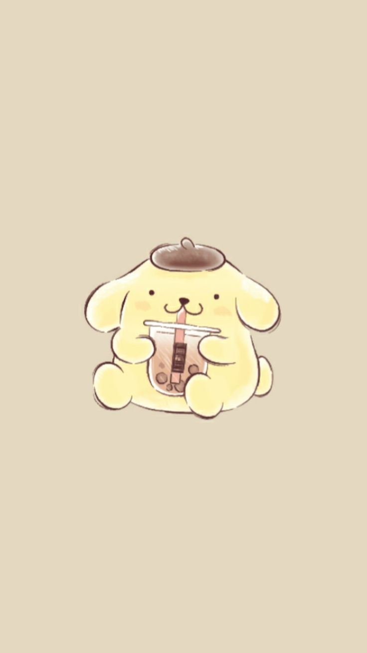 740x1310 PomPomPurin BG. Cute cartoon wallpaper, Pompompurin wallpaper, Kawaii wallpa. Sanrio wallpaper, Cute cartoon wallpaper, Cartoon wallpaper, Phone