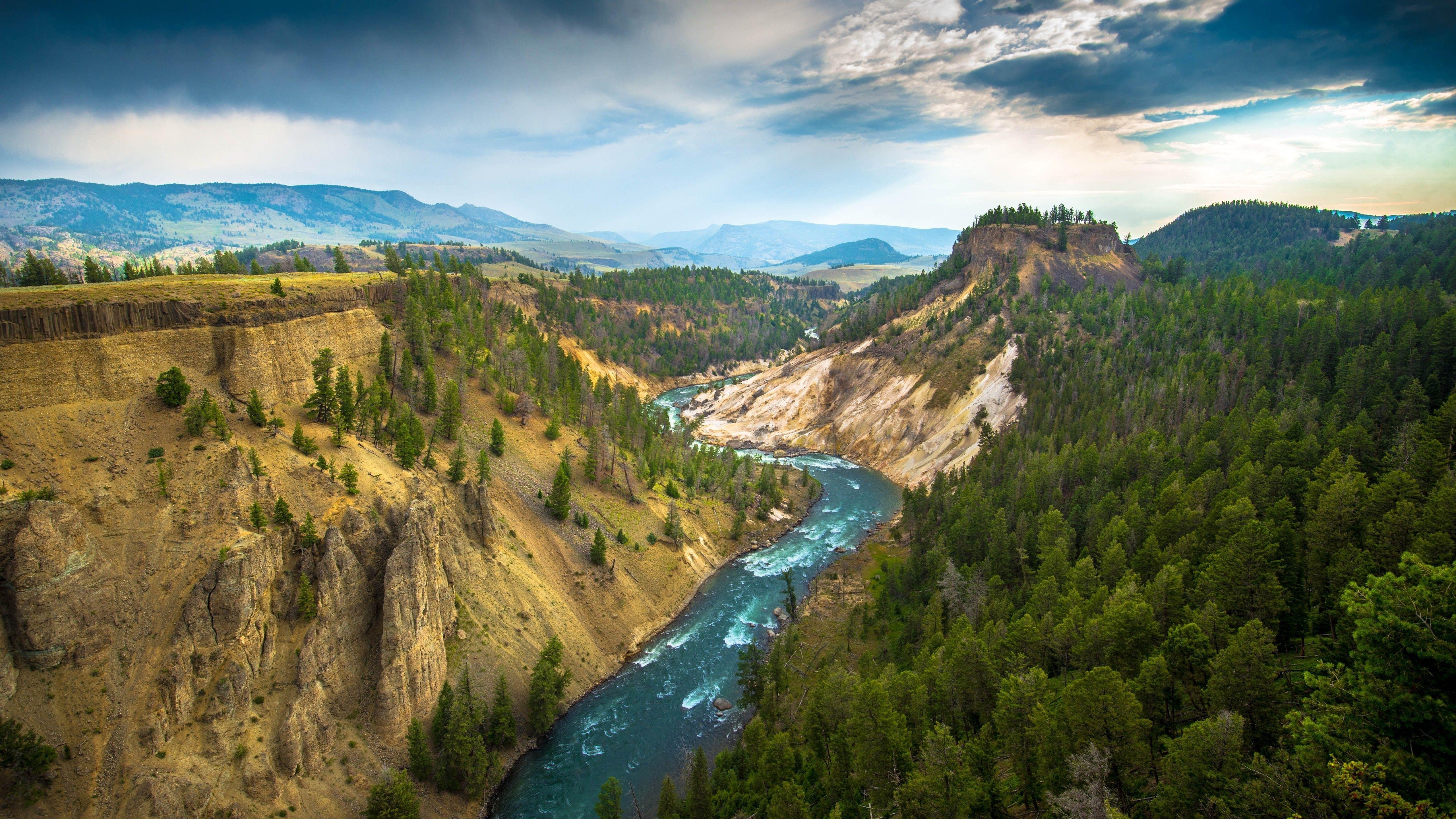 5120x2880 Free Desktop Wallpaper, Yellowstone National Park, Desktop