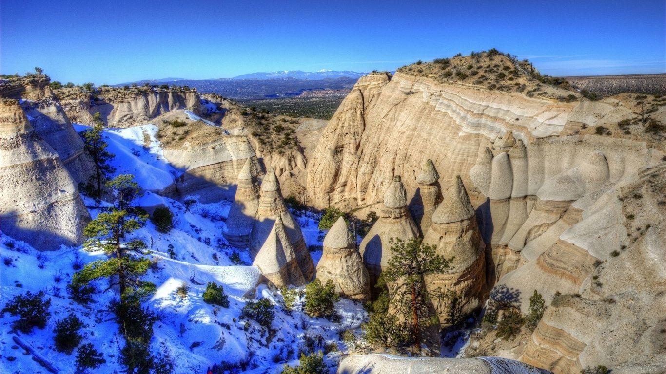 1370x770 Kasha Katuwe Tent Rocks Mexico desktop PC and Mac wallpaper, Desktop