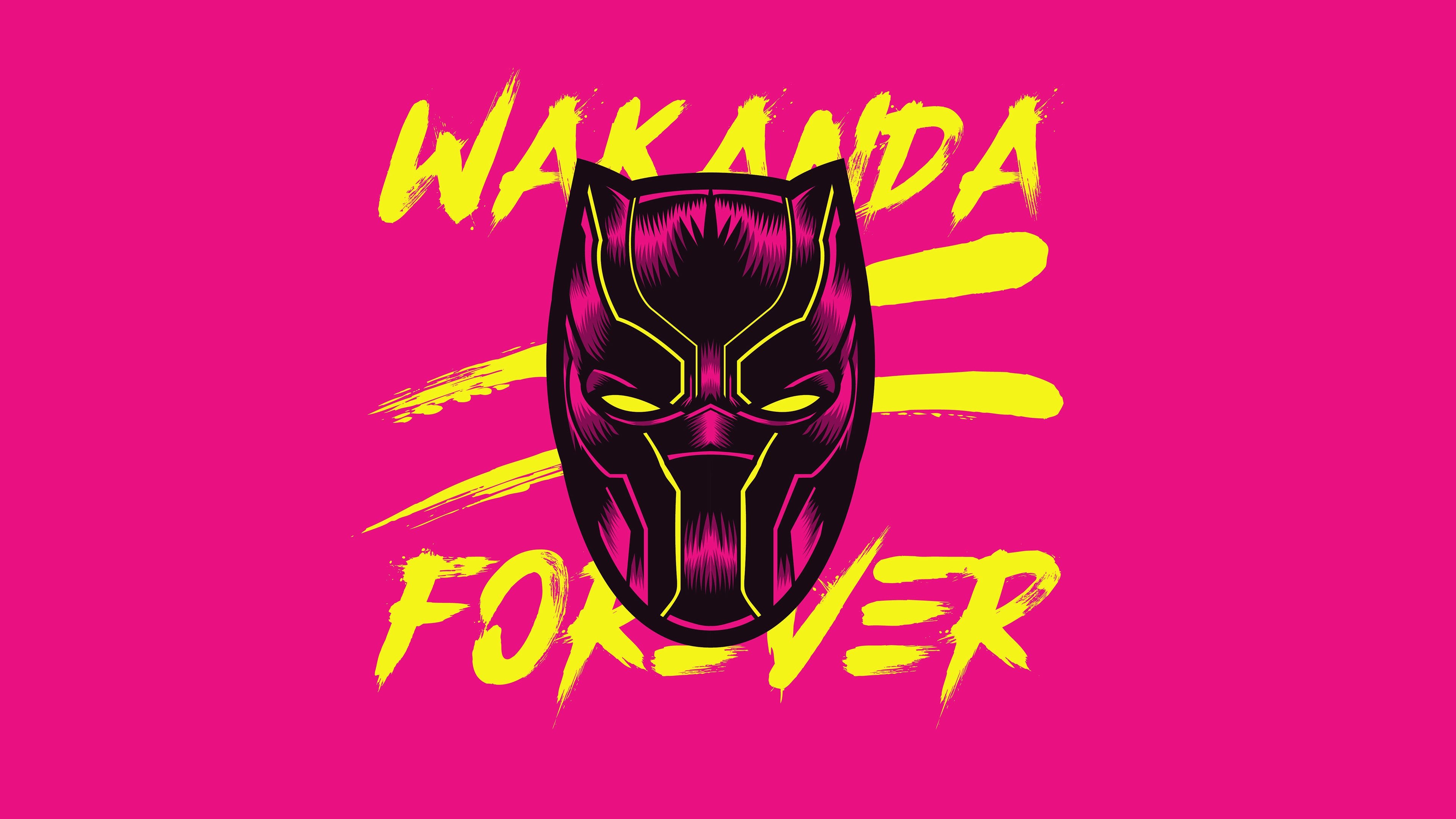 3840x2160 Black Panther Wakanda Forever, Desktop