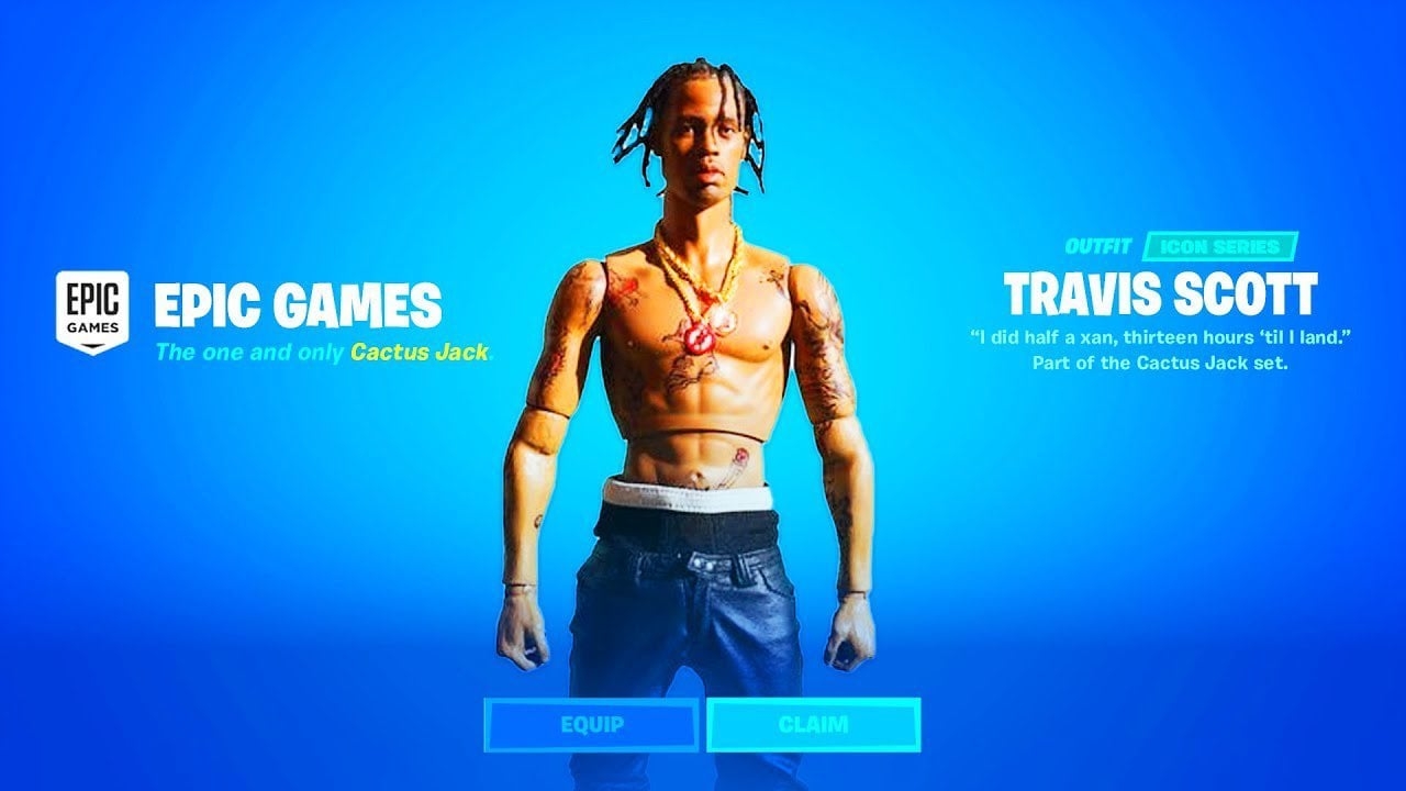 1280x720 Travis Scott Fortnite wallpaper, Desktop