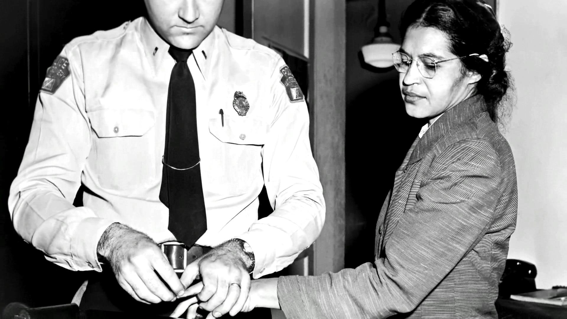 1920x1080 Rosa Parks Being Fingerprinted 1955, Desktop