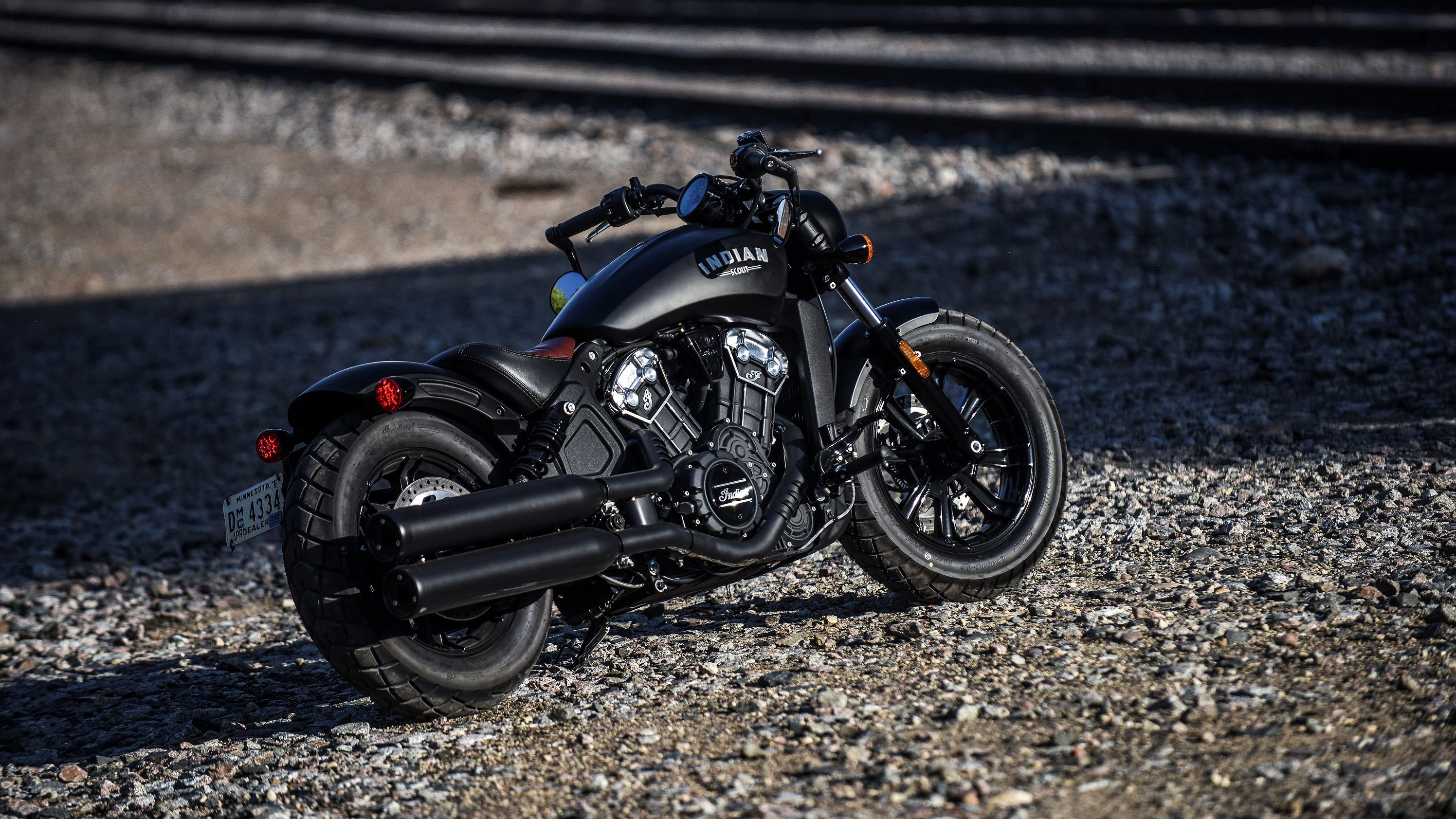 3000x1690 2019 Indian Motorcycle Scout Bobber, Desktop