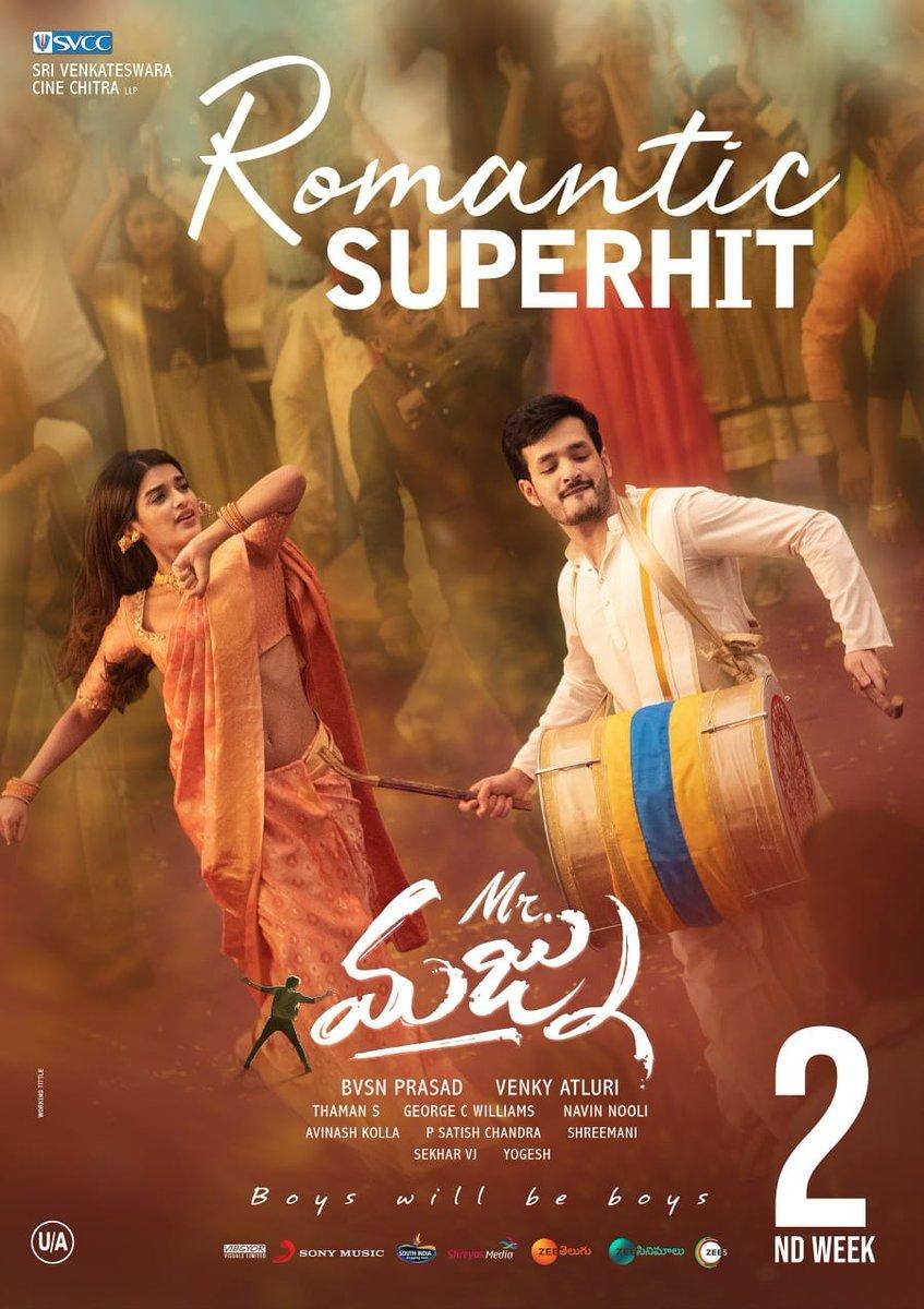 850x1200 Mr Majnu Movie 2nd Week Posters. New Movie Posters, Phone