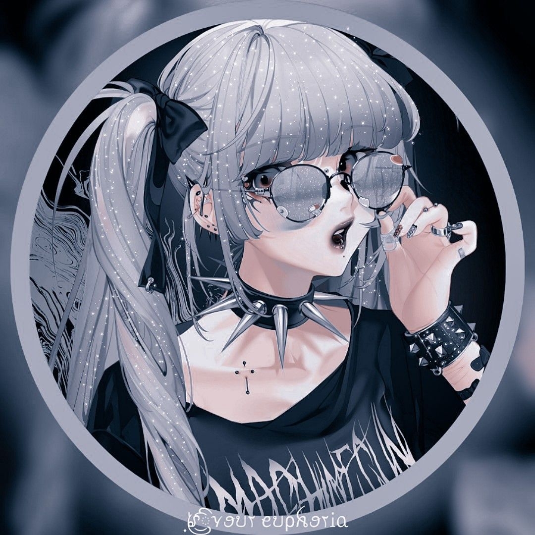 1080x1080 grunge anime pfp, Phone