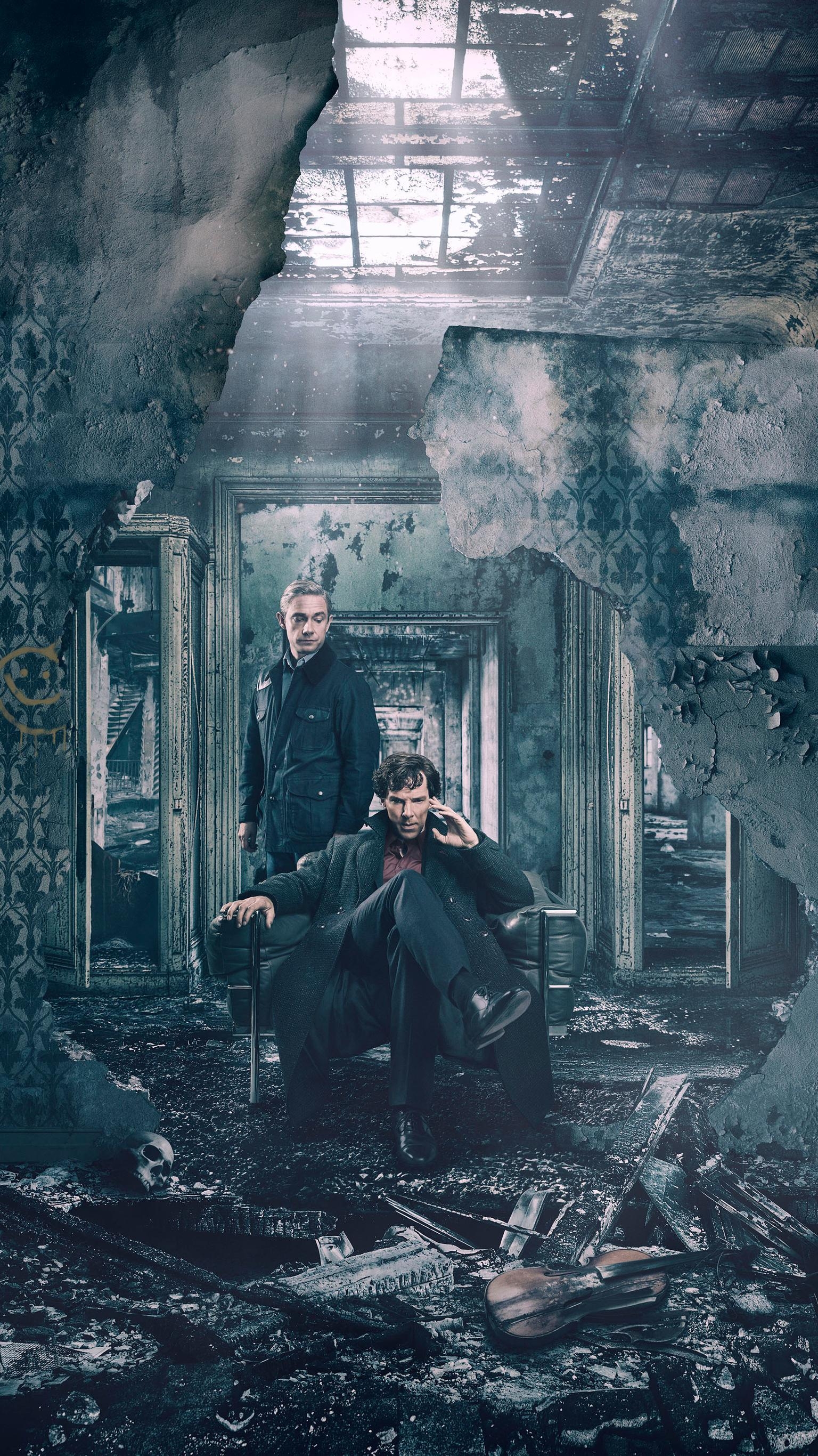 1540x2740 Sherlock Phone Wallpaper, Phone