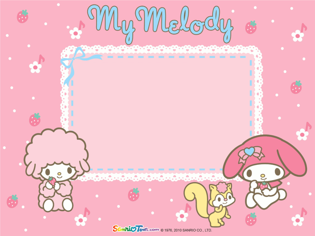 1030x770 My Melody Official Wallpaper 5, Desktop