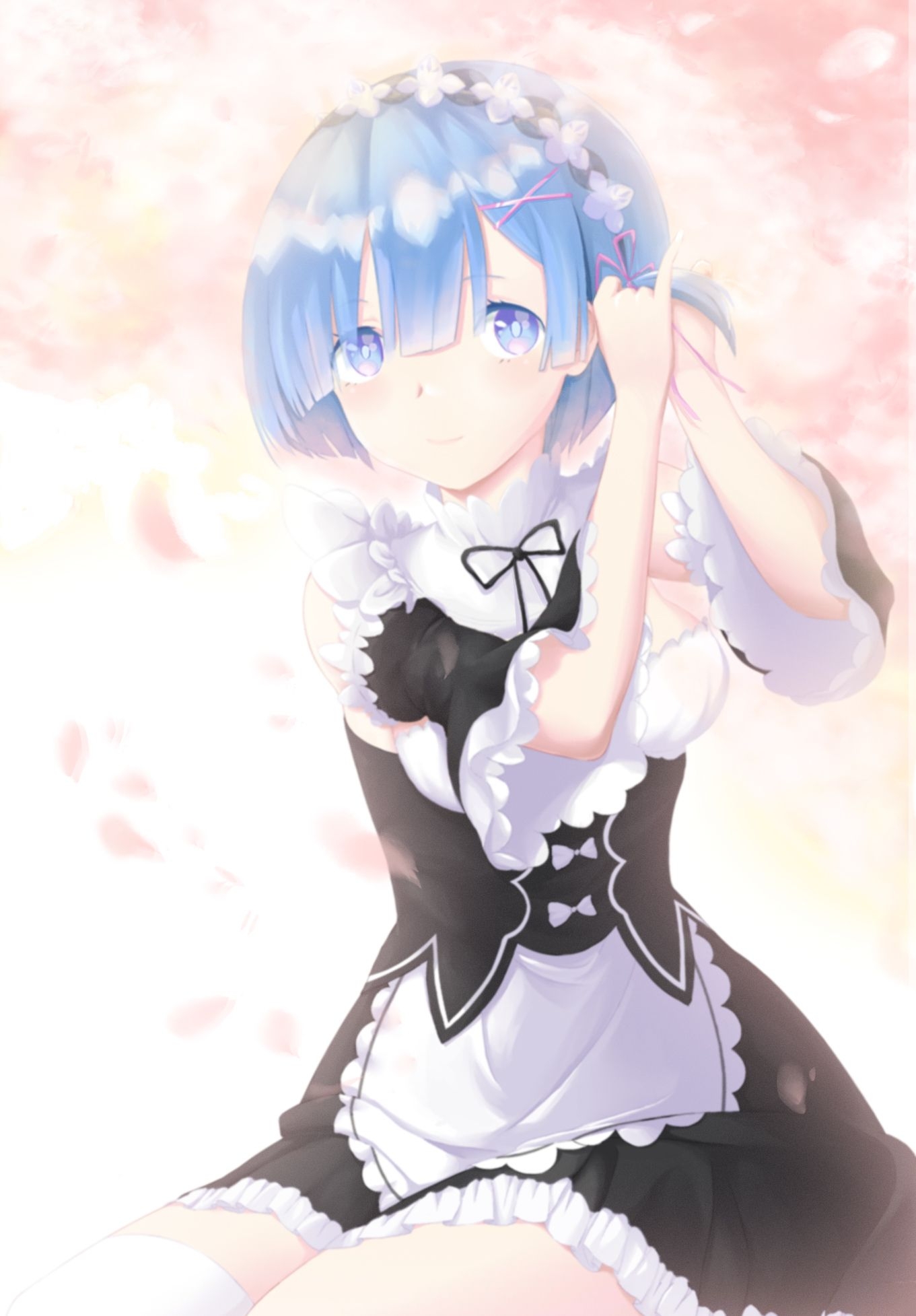 1370x1960 Rem (Re:Zero):Zero Kara Hajimeru Isekai Seikatsu, Phone