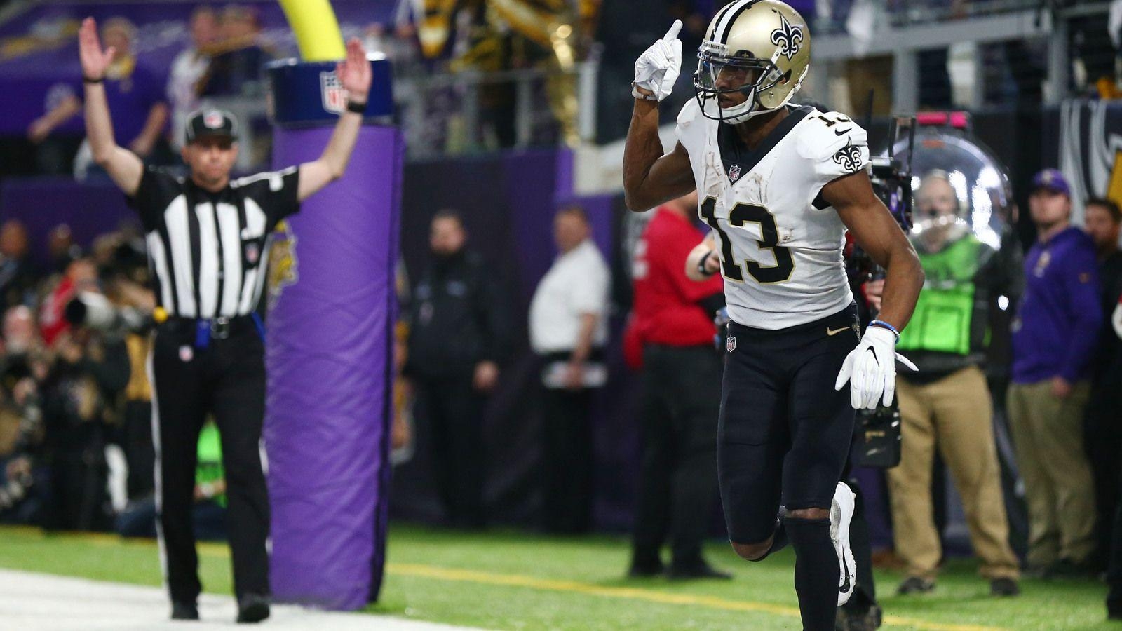 1600x900 Saints' Michael Thomas trolls Vikings during blowout loss, Desktop