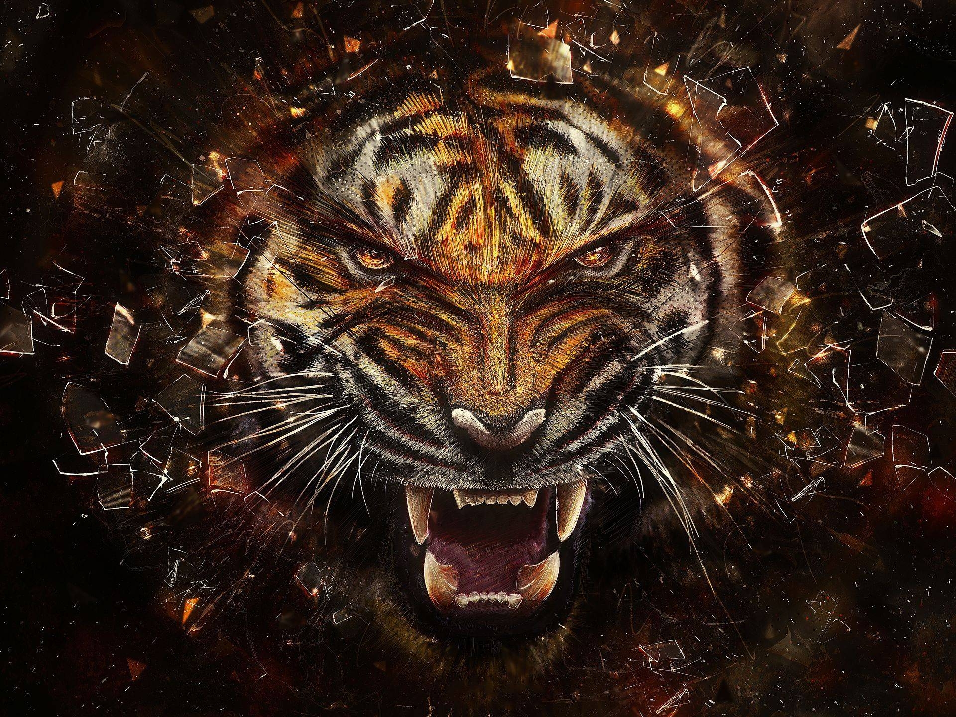 1920x1440 Tiger Wallpaper, Desktop