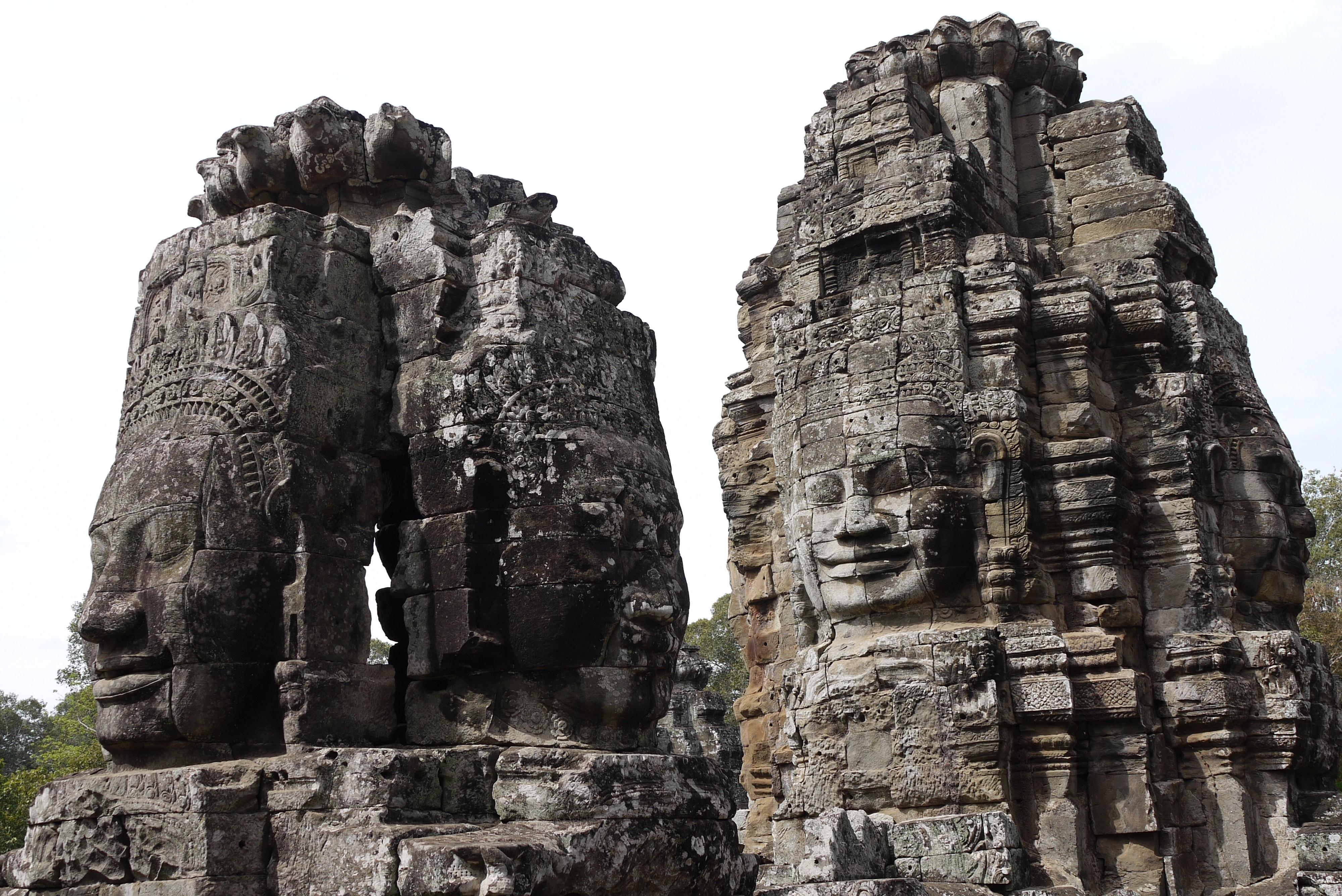 4000x2680 Bayon, Siem Reap, Angkor Wat, Cambodia, travel destinations, Desktop