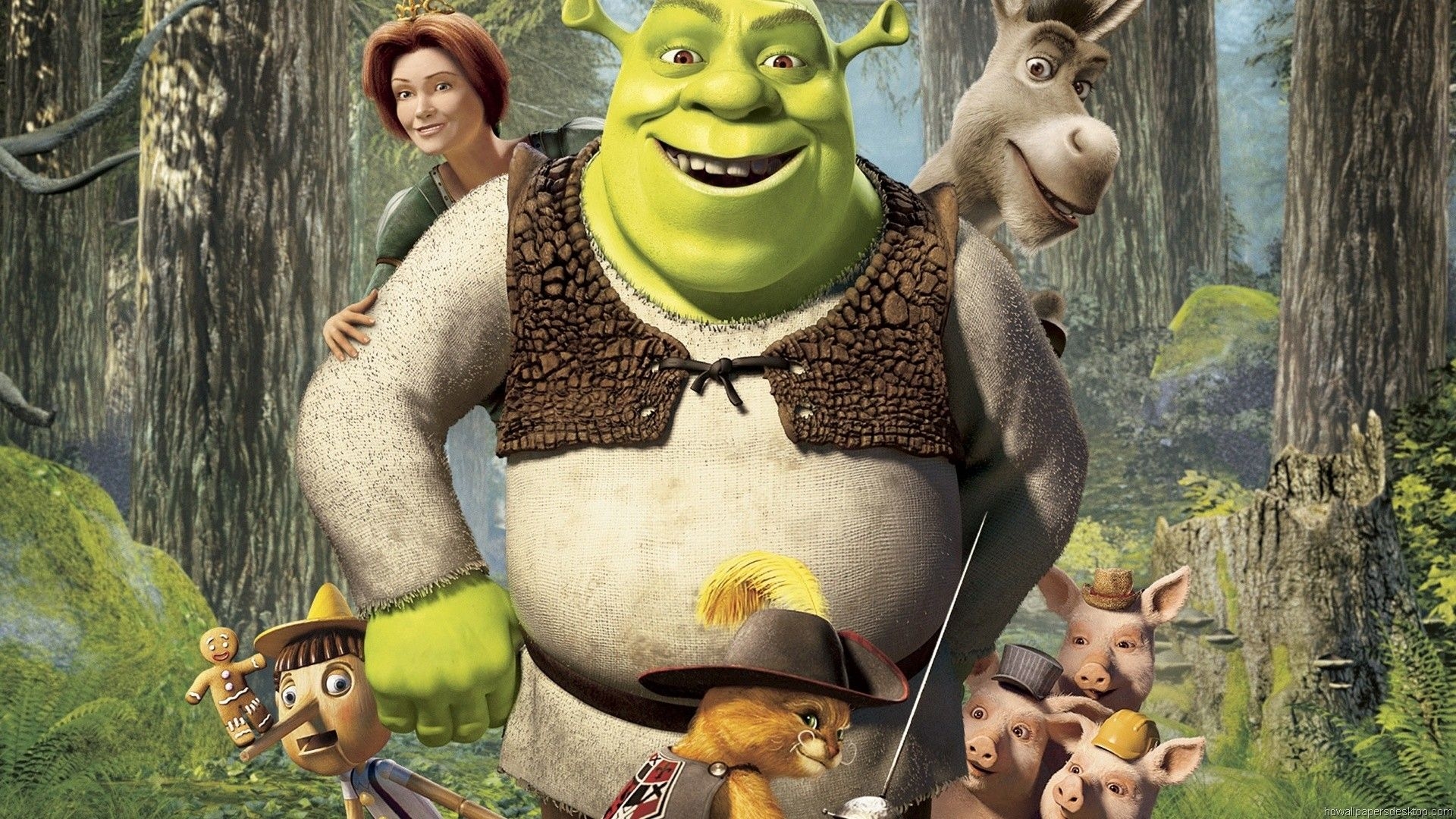 1920x1080 Fiona Wallpaper Shrek 2, Desktop