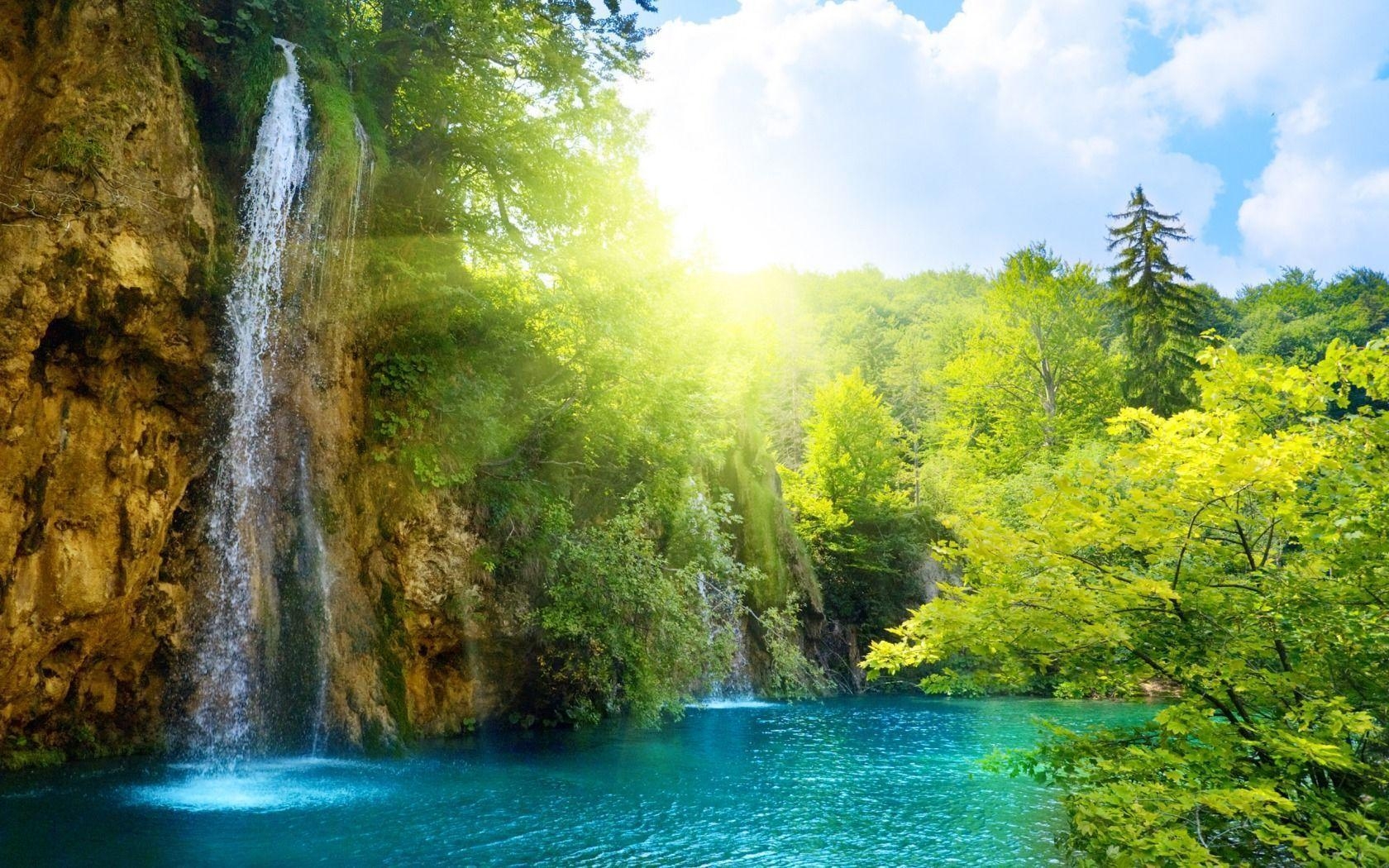 1680x1050 Download 3D Wallpaper Widescreen Waterfalls HD 4928 Full HD, Desktop