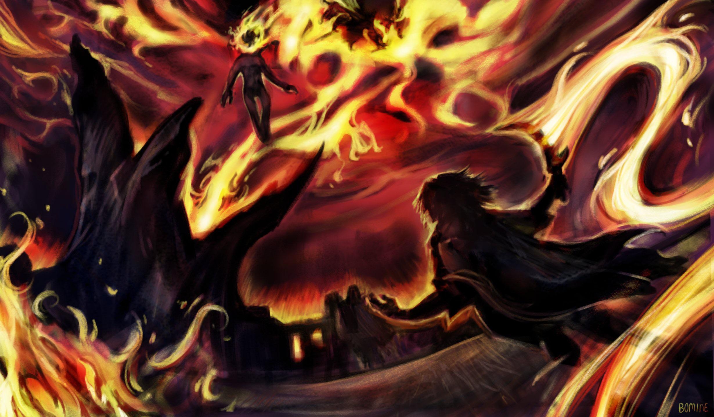 2460x1440 Melina vs Lord of Frenzied Flame, r, Desktop