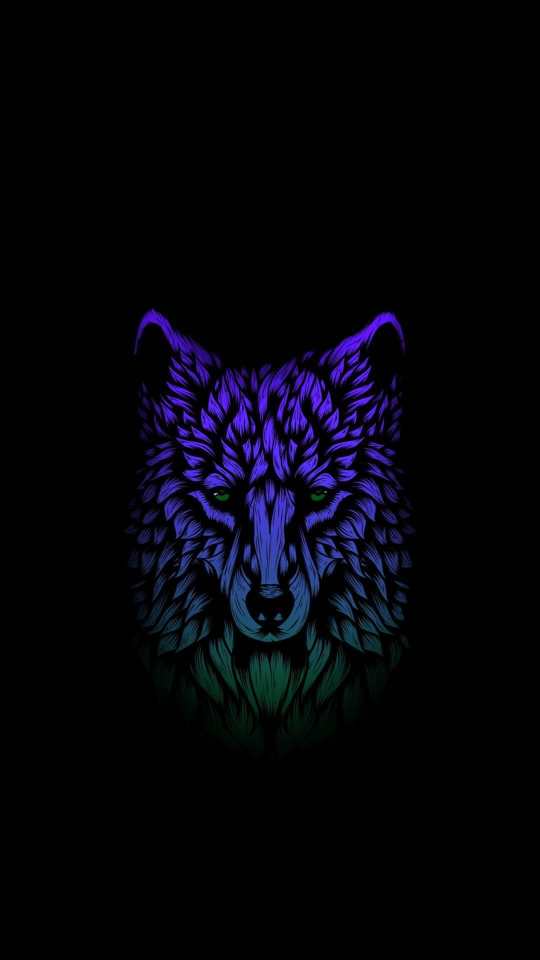 1080x1920 Amoled Royal Wolf [], Phone