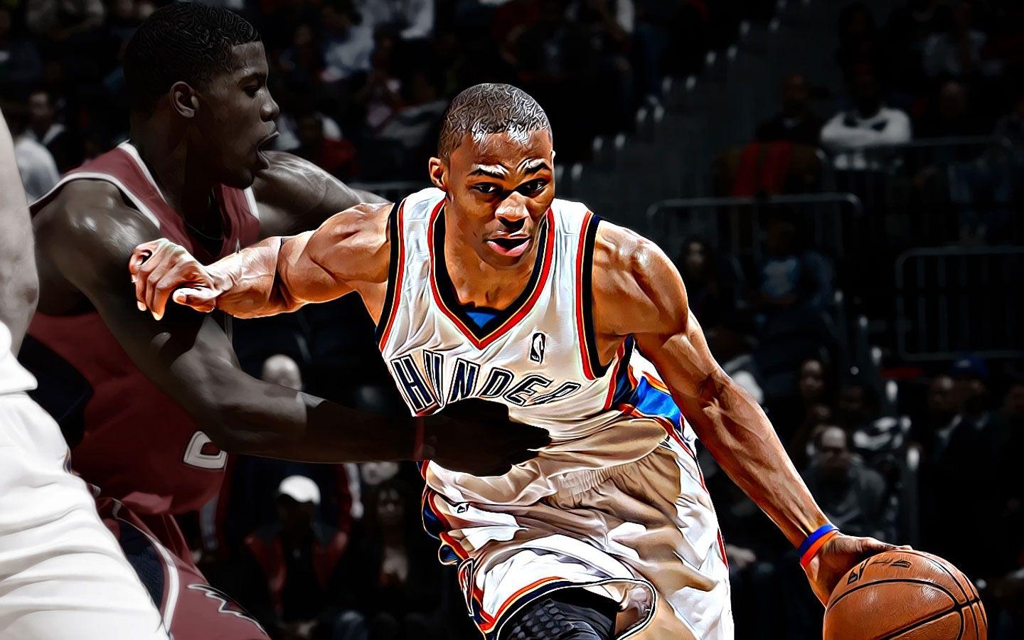 1440x900 Russell Westbrook Attractive Wallpaper, Desktop