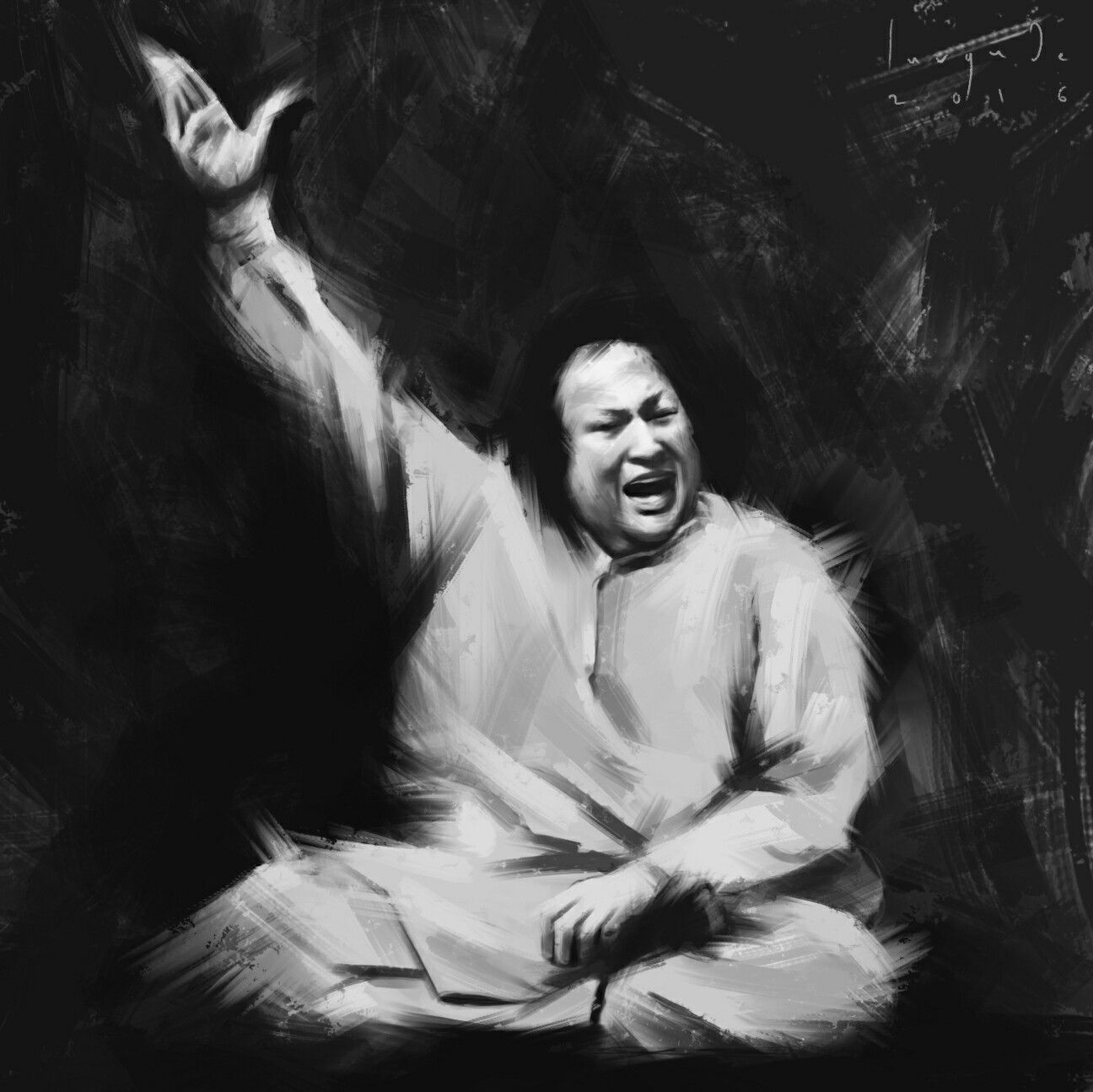 1300x1300 Nusrat Fateh Ali Khan, Vinod Surgude, Desktop