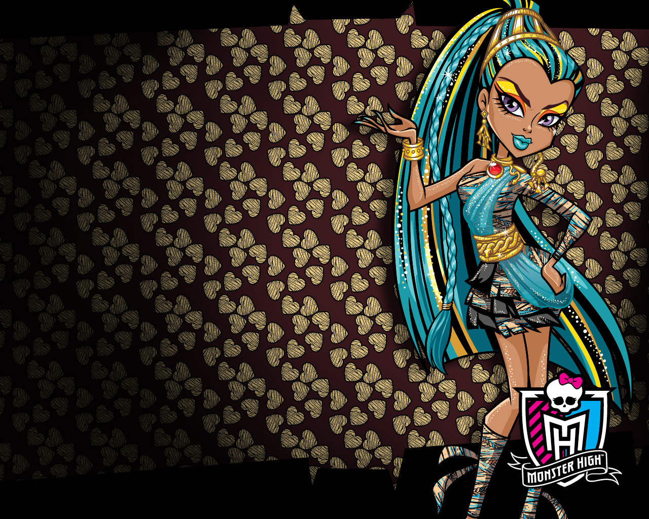 1280x1030 Monster High Wallpaper Nefera, Desktop