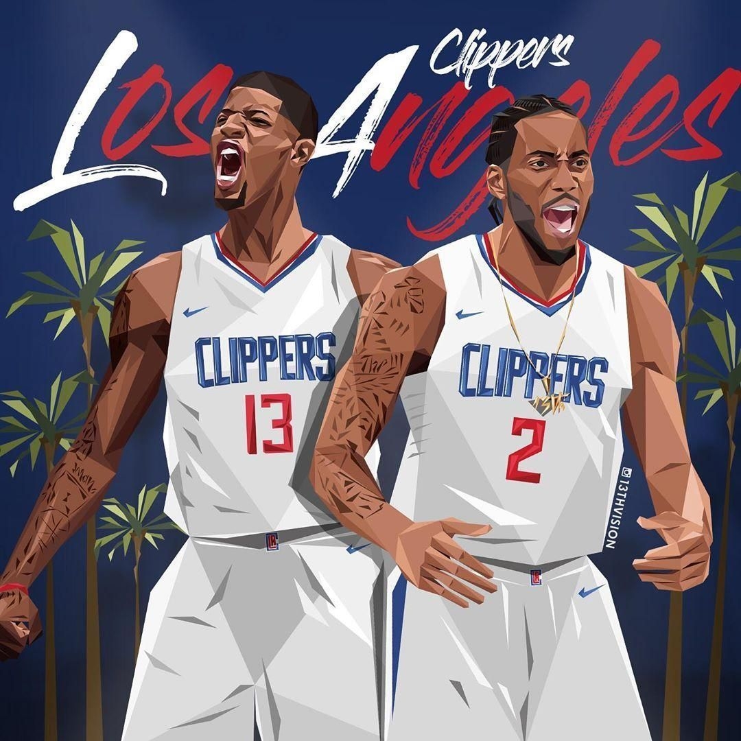 1080x1080 PAUL GEORGE And KAWHI LEONARD Desktop Wallpaper. Nba basketball art, Nba players, Basketball players nba, Phone