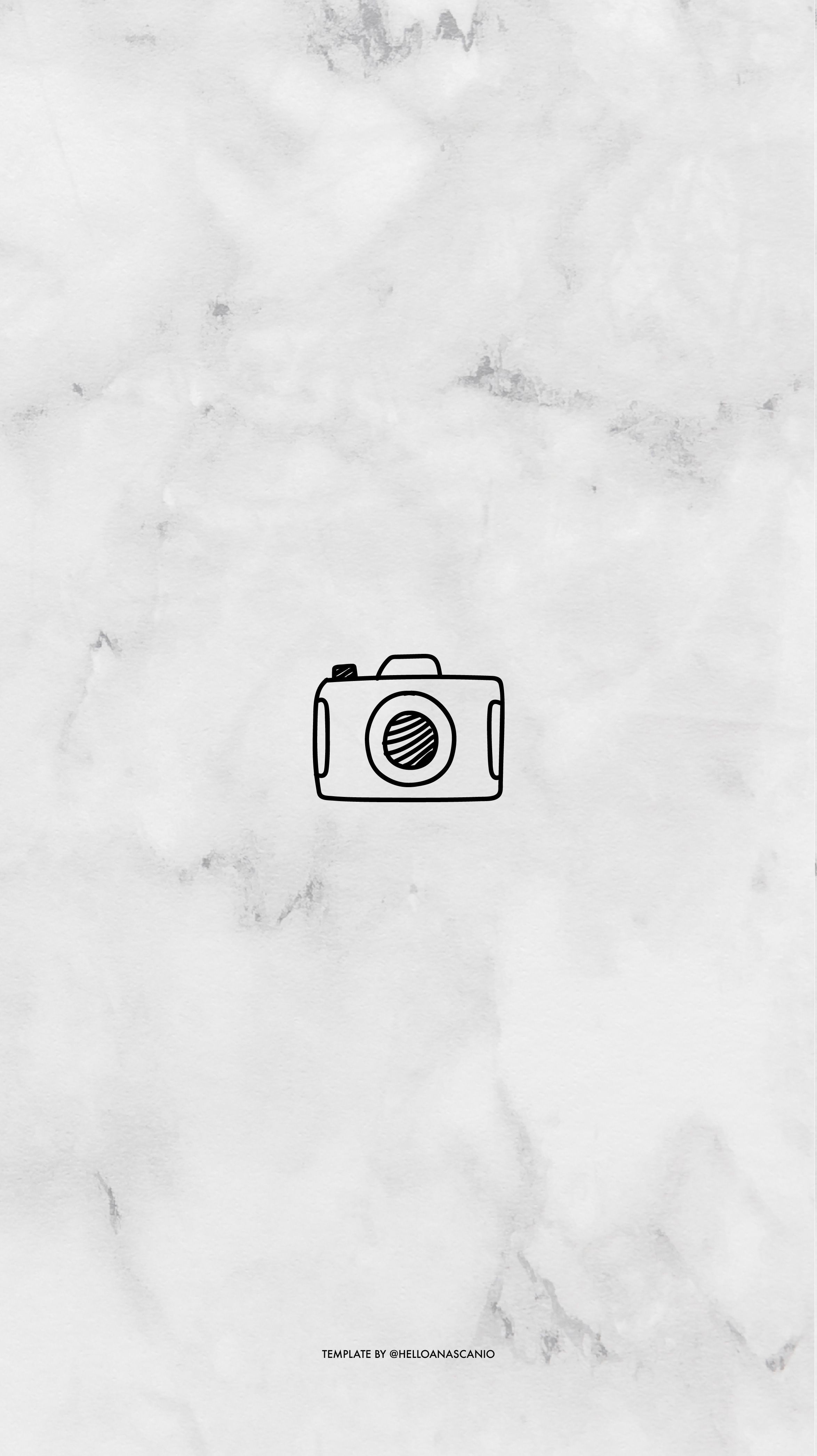 2350x4190 camera #doodle #helloanascanio #highlights #Instagram #Marble # Instagram highlights templat. Instagram story, Instagram highlight icons, Instagram icons, Phone