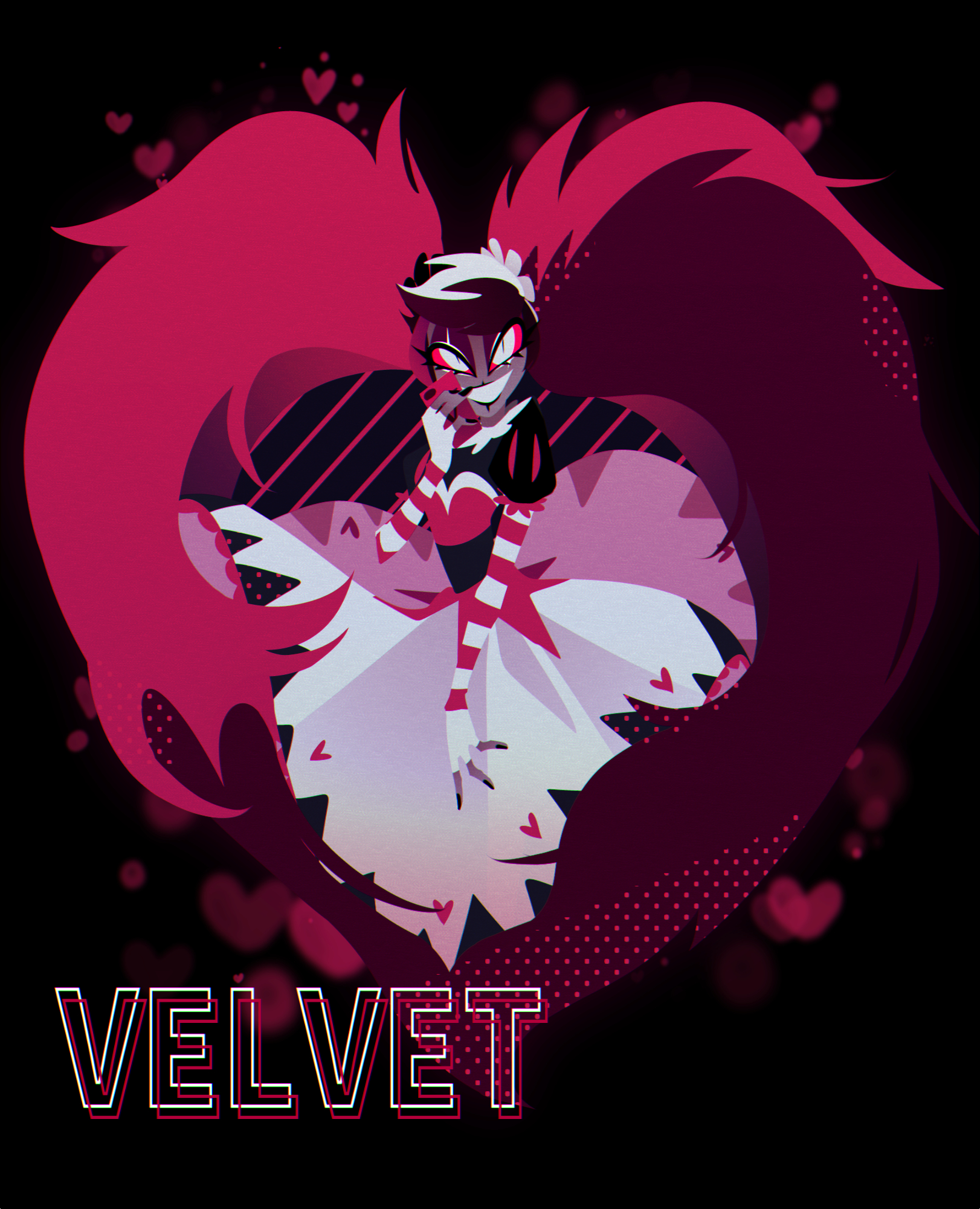 1630x2010 Velvet (Hazbin) Hotel Anime Image Board, Phone