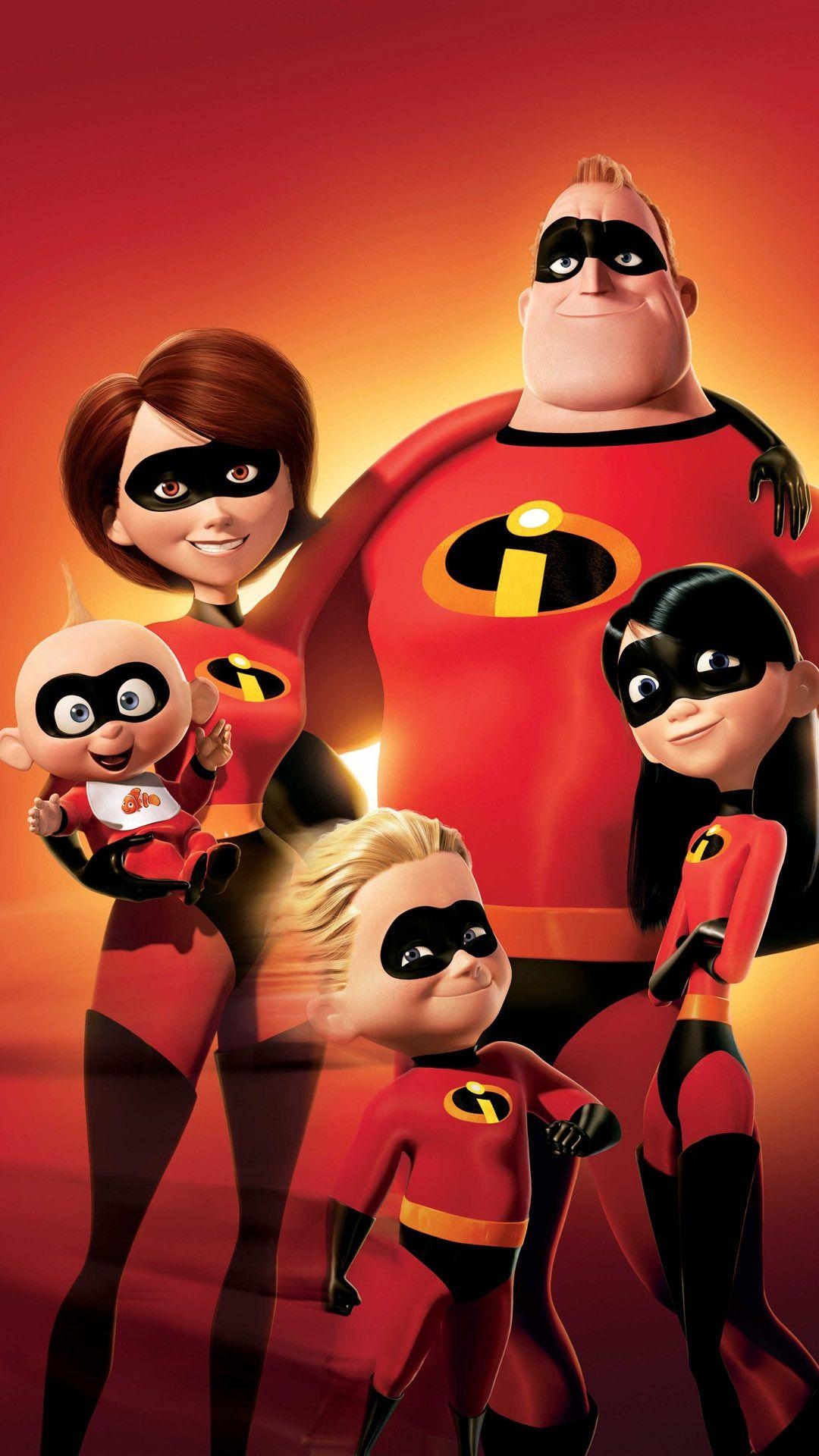 1080x1920 The Incredibles Mobile Wallpaper 9288, Phone