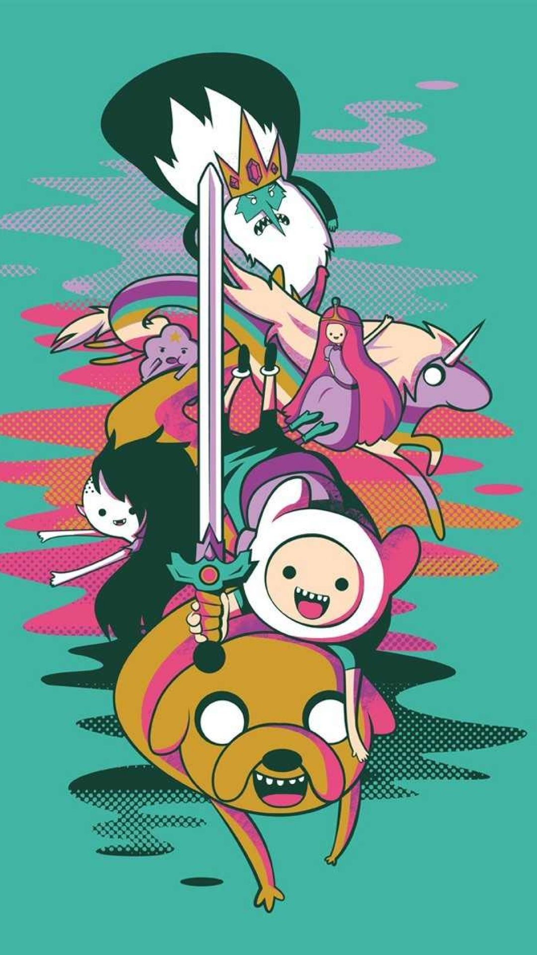 1080x1920 Aesthetic Adventure Time Wallpaper. Adventure time wallpaper, Adventure time, Jake adventure time, Phone