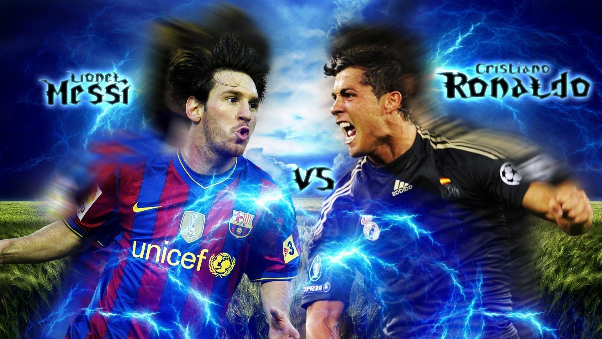 1920x1080 Lionel Messi V S Cristiano Ronaldo Wallpaper In Adobe® Photohop, Desktop