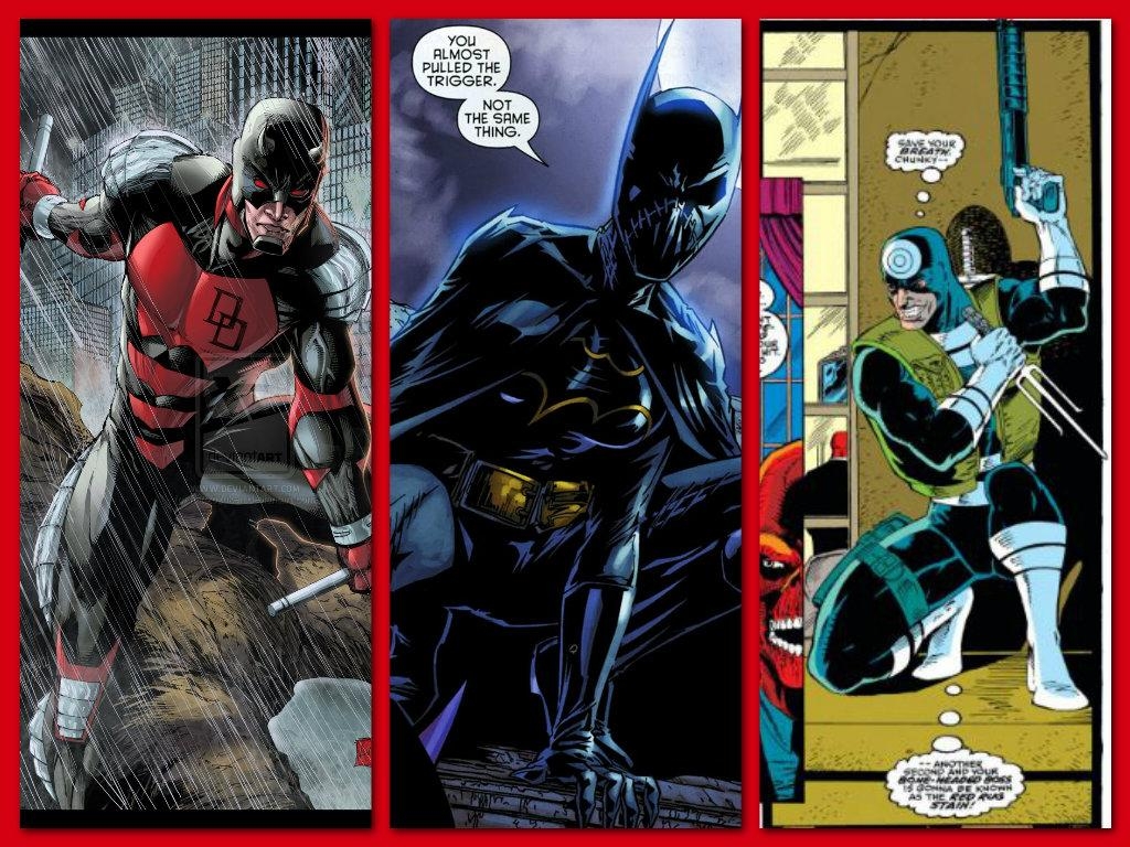 1030x770 Daredevil & Bullseye vs Cassandra Cain, Desktop