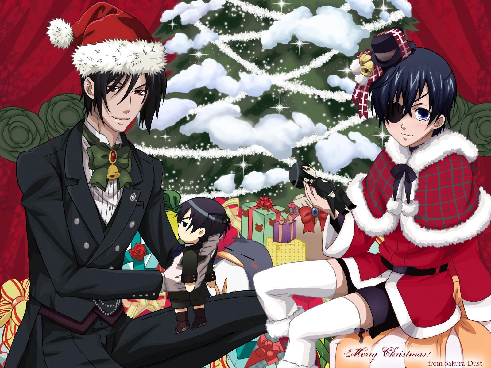 1600x1200 Boy Xmas Anime Wallpaper, Desktop