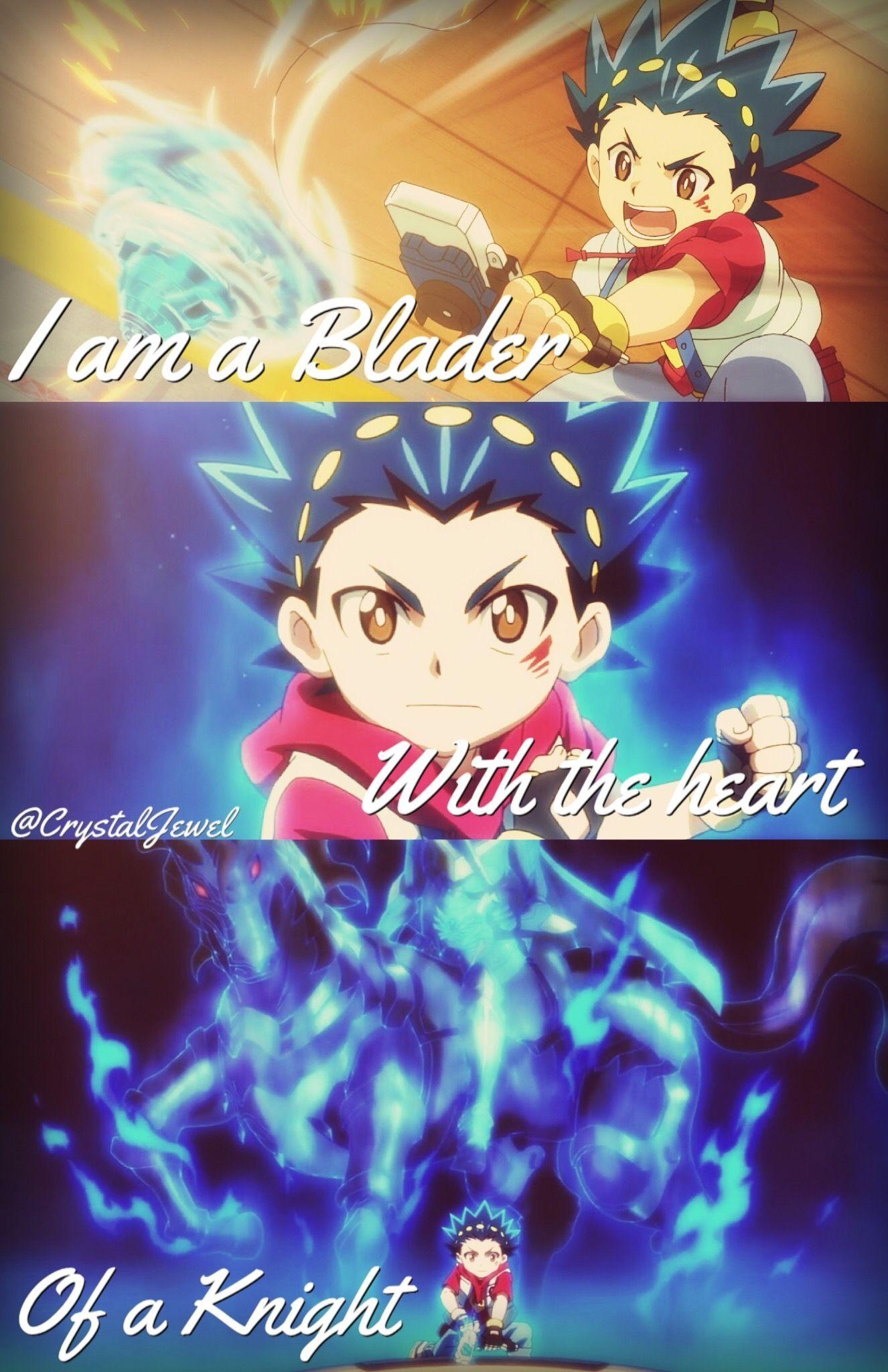 1330x2050 I am a Blader with the heart of a Knight” -Valt Aoi, Phone