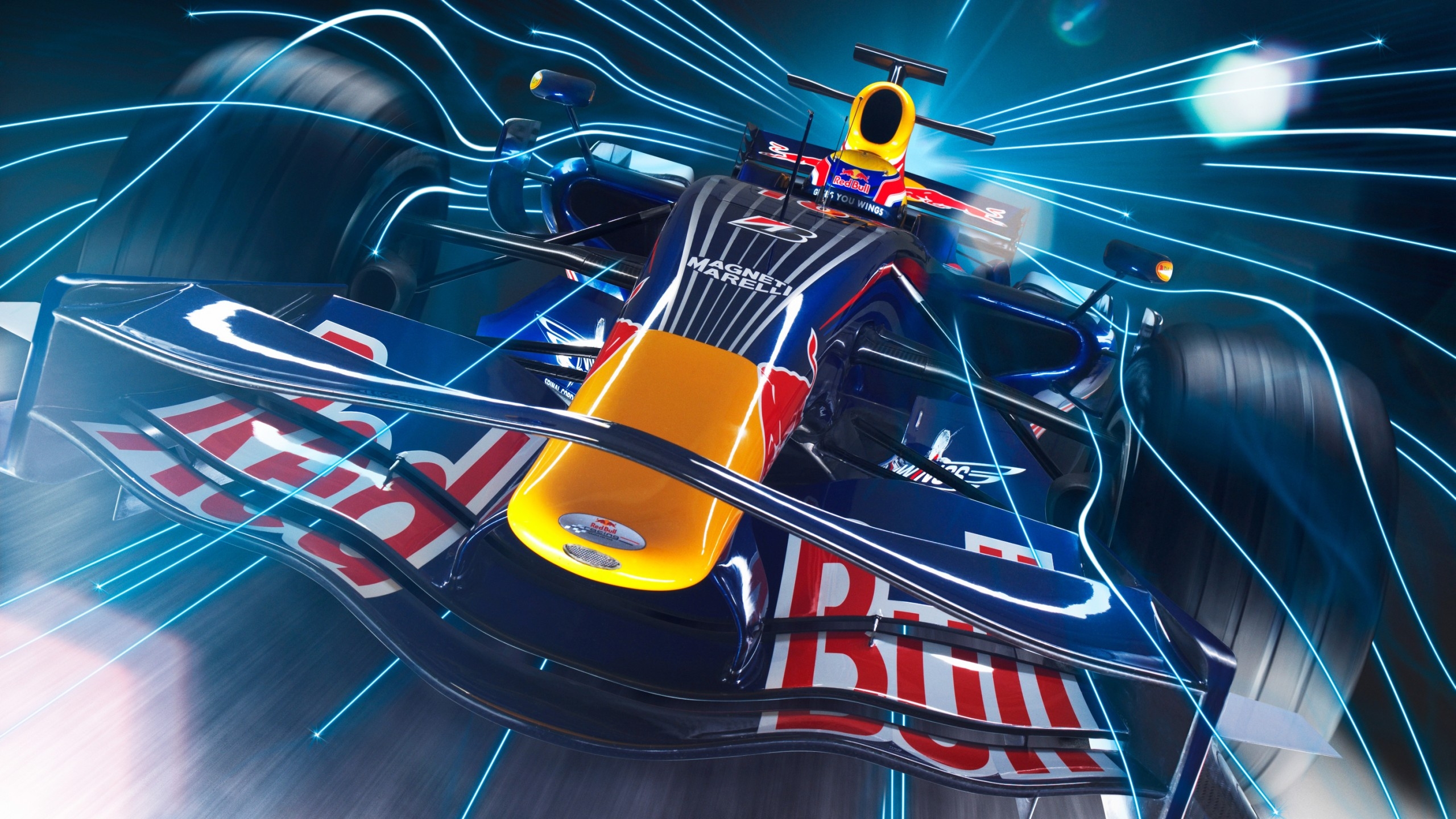 2560x1440 Red bull F1 Racing Car Wallpaper, Desktop