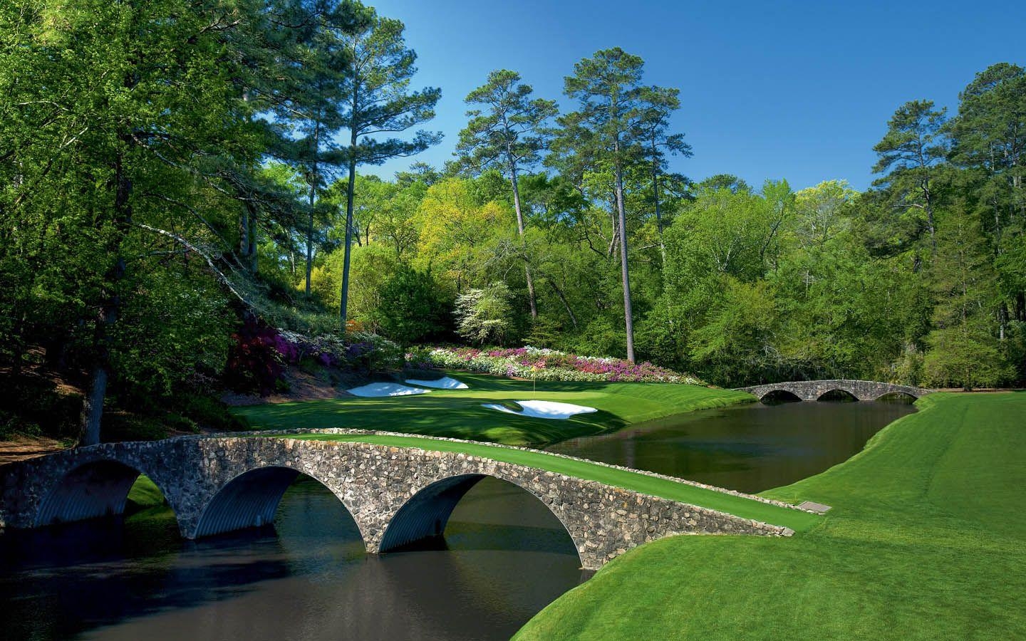 1440x900 golf course desktop wallpaper augusta national golf course wallpaper, Desktop