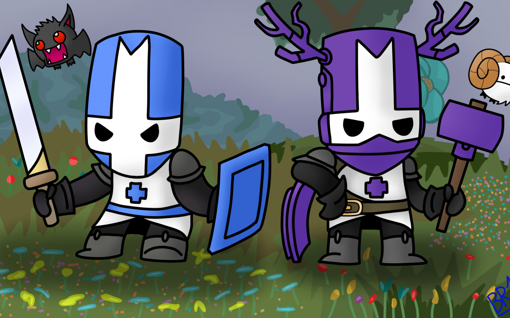 1680x1050 Free download Castle Crashers Wallpaper Test by brunoxable on Newgrounds [1920x1080] for your Desktop, Mobile & Tablet. Explore Castle Crashers Wallpaper. Castle Crashers Wallpaper, Castle Crashers Wallpaper, Castle Wallpaper, Desktop