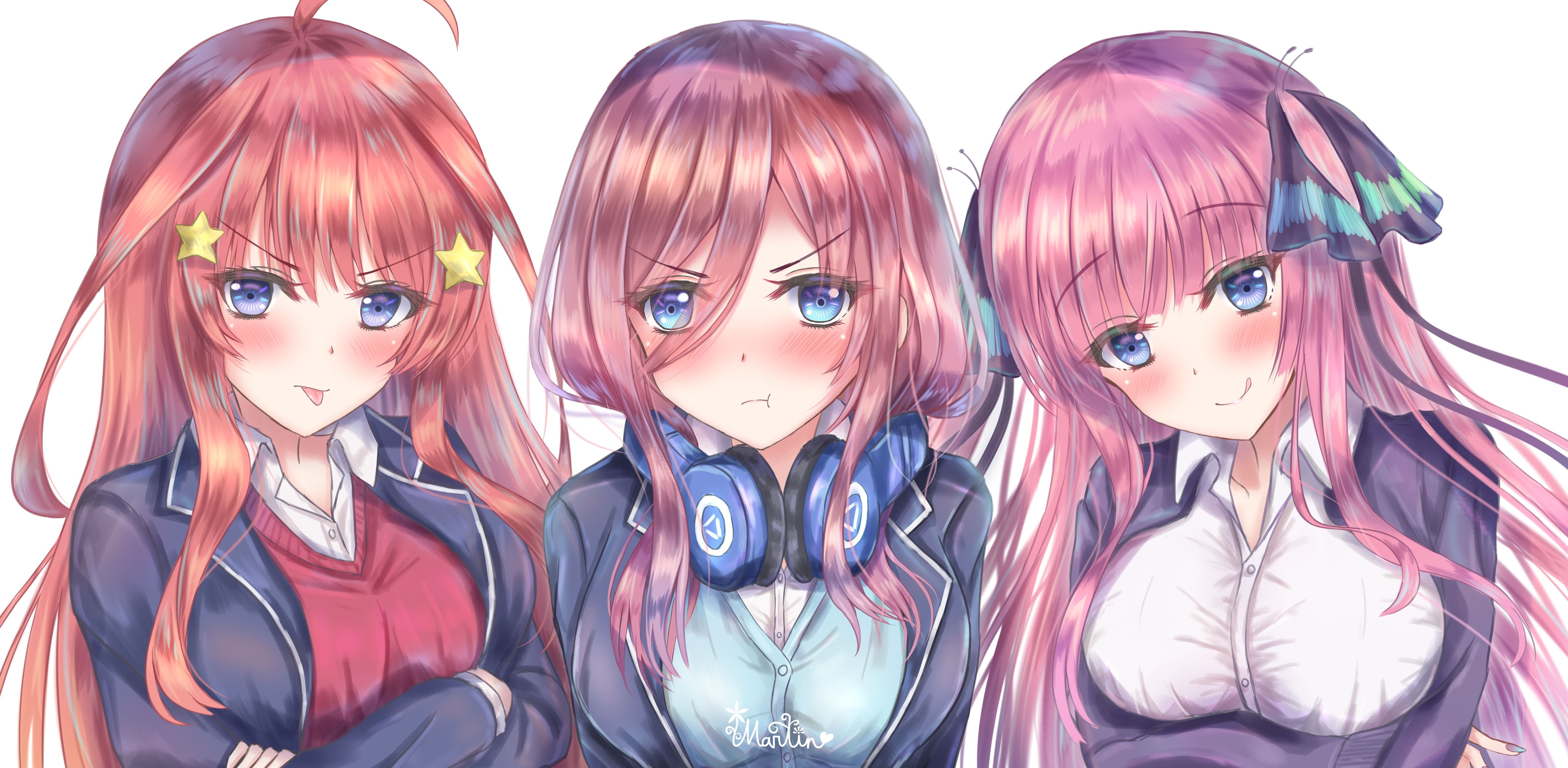 5130x2510 The Quintessential Quintuplets 4k Ultra HD Wallpaper. Background, Dual Screen