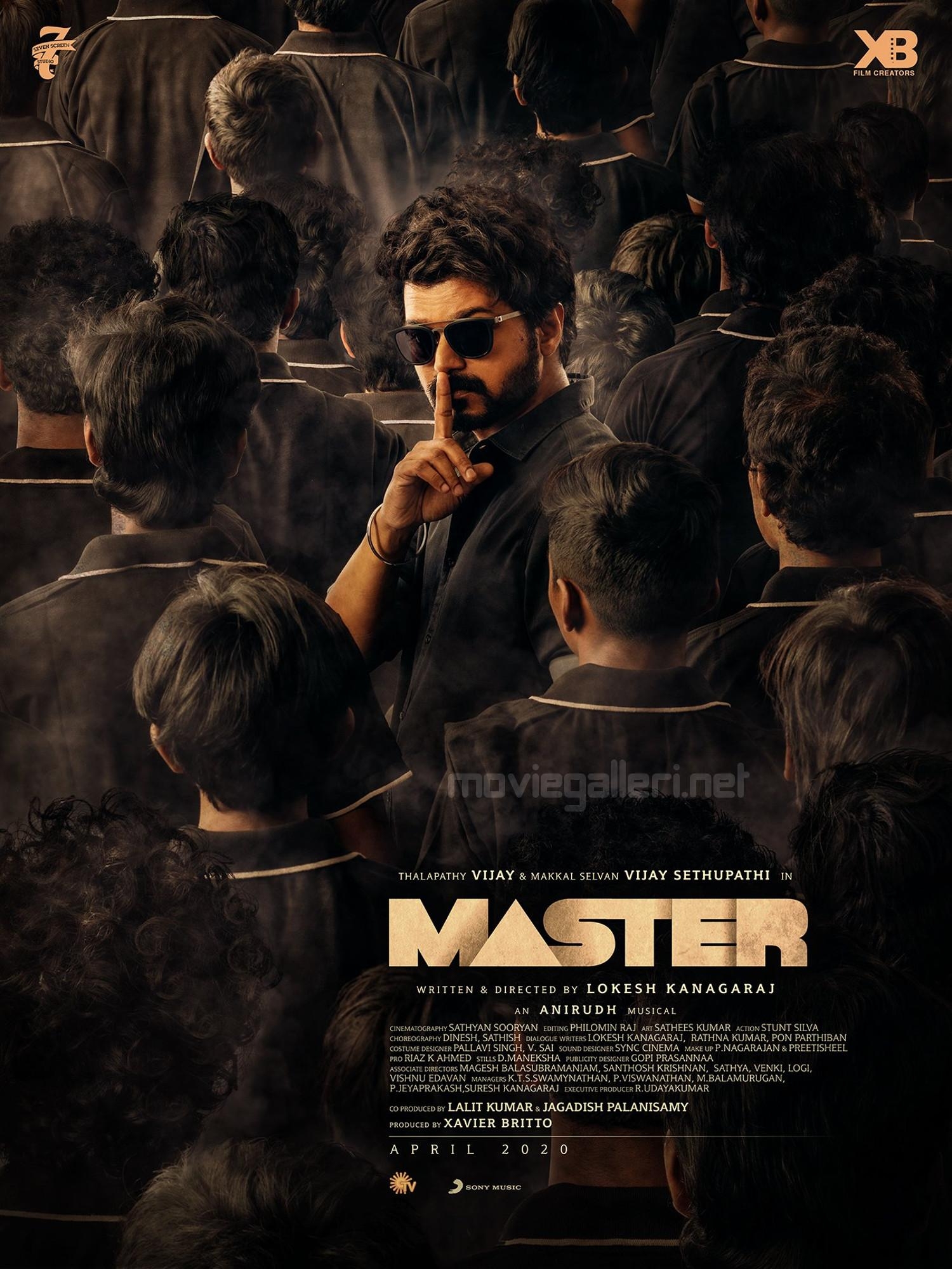 1500x2000 Vijay Master Movie Second Look Poster HD. New Movie Posters, Phone