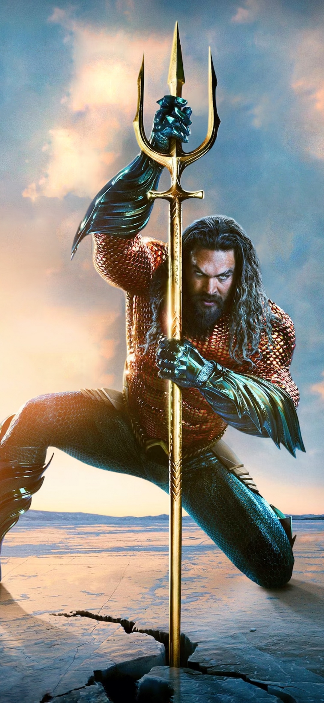 1080x2340 Aquaman and the Lost Kingdom Wallpaper 4K, Jason Momoa, DC Comics, Phone