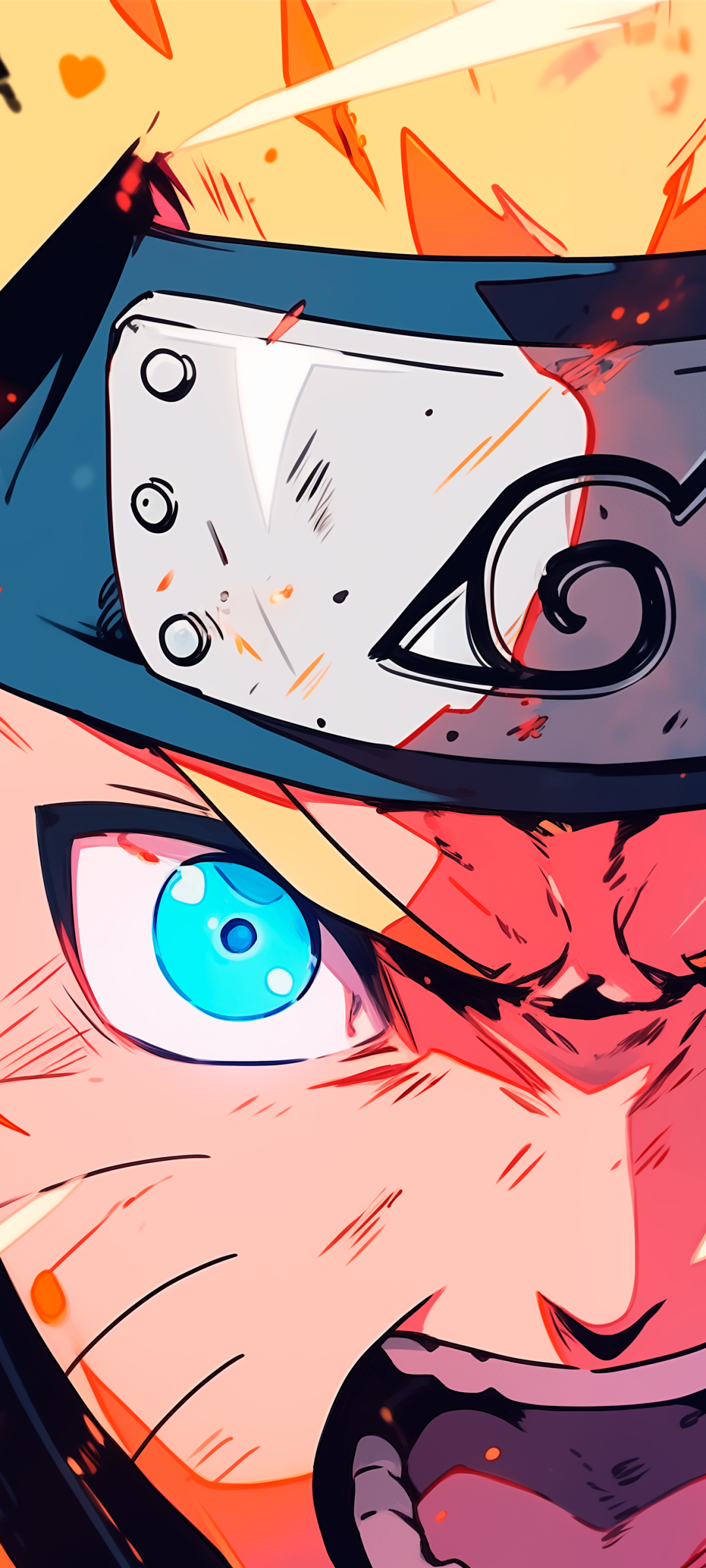 1080x2400 Naruto Uzumaki iPhone Wallpaper, Phone