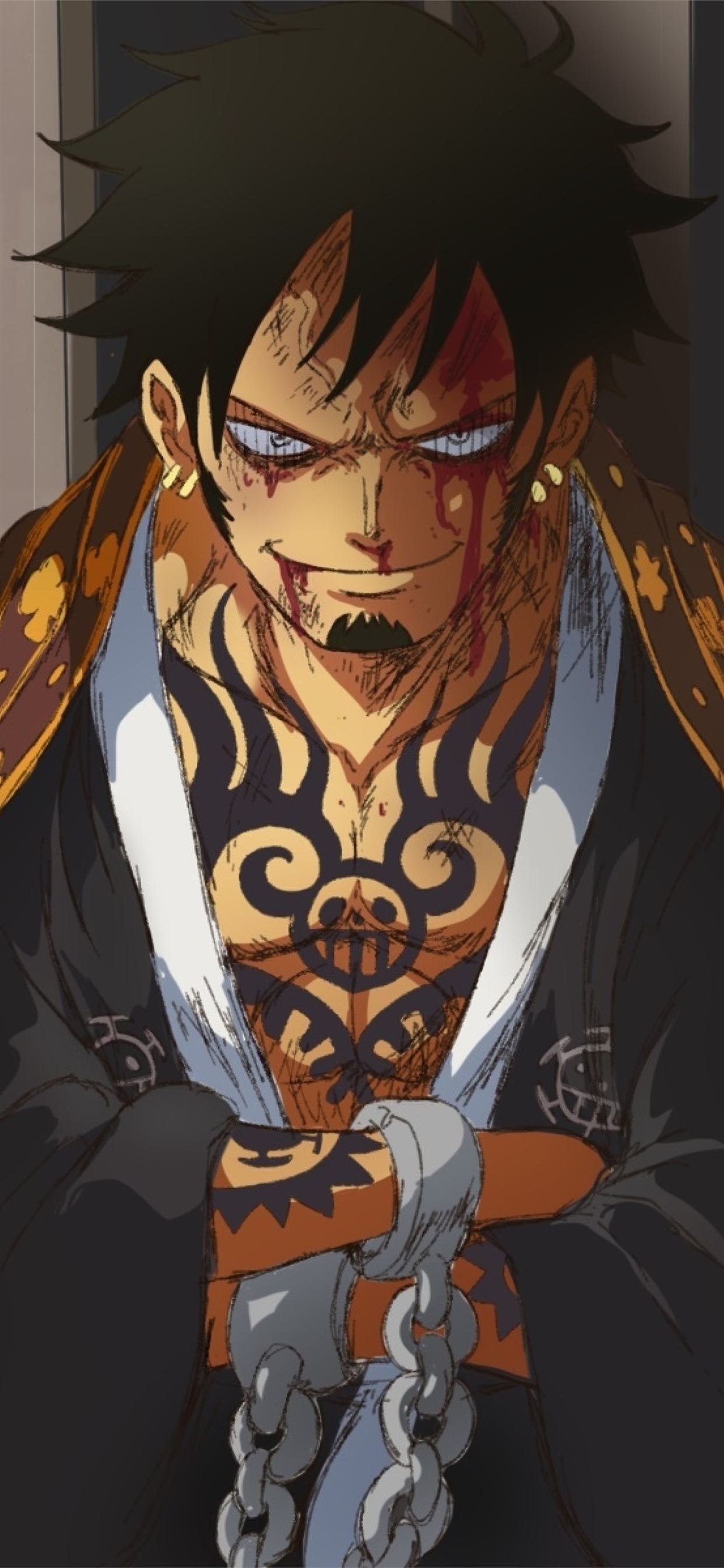 1250x2690 Trafalgar Law In One Piece Resolution HD Anime 4K. iPhone Wallpaper Free Download, Phone