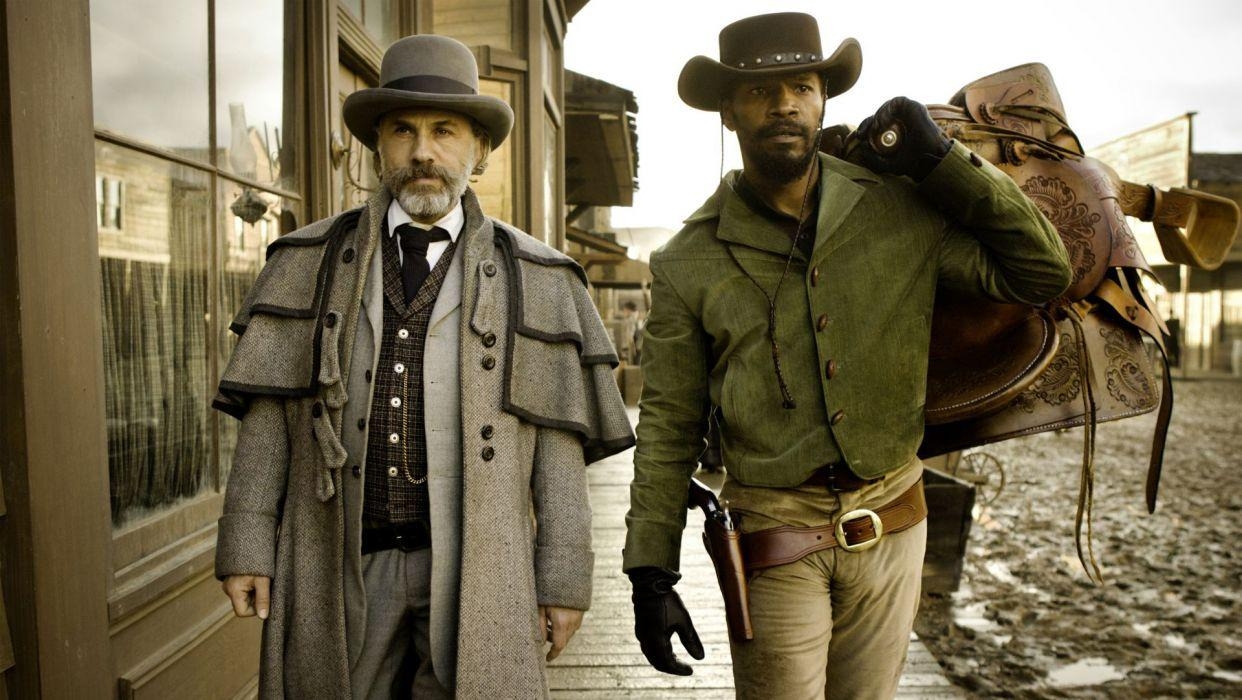 1250x700 Django Unchained Christoph Waltz Jamie Foxx wallpaperx1082, Desktop