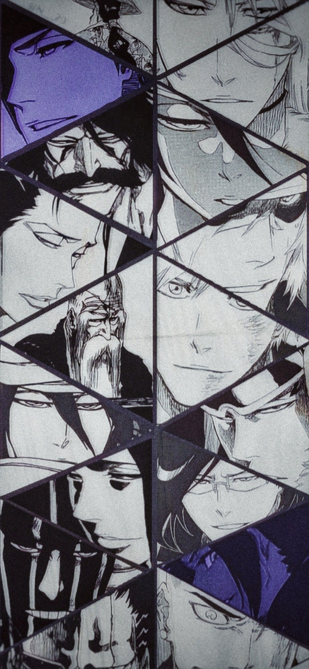 1080x2340 Bleach TYBW Characters Wallpaper. Bleach manga, Bleach anime, Bleach art, Phone