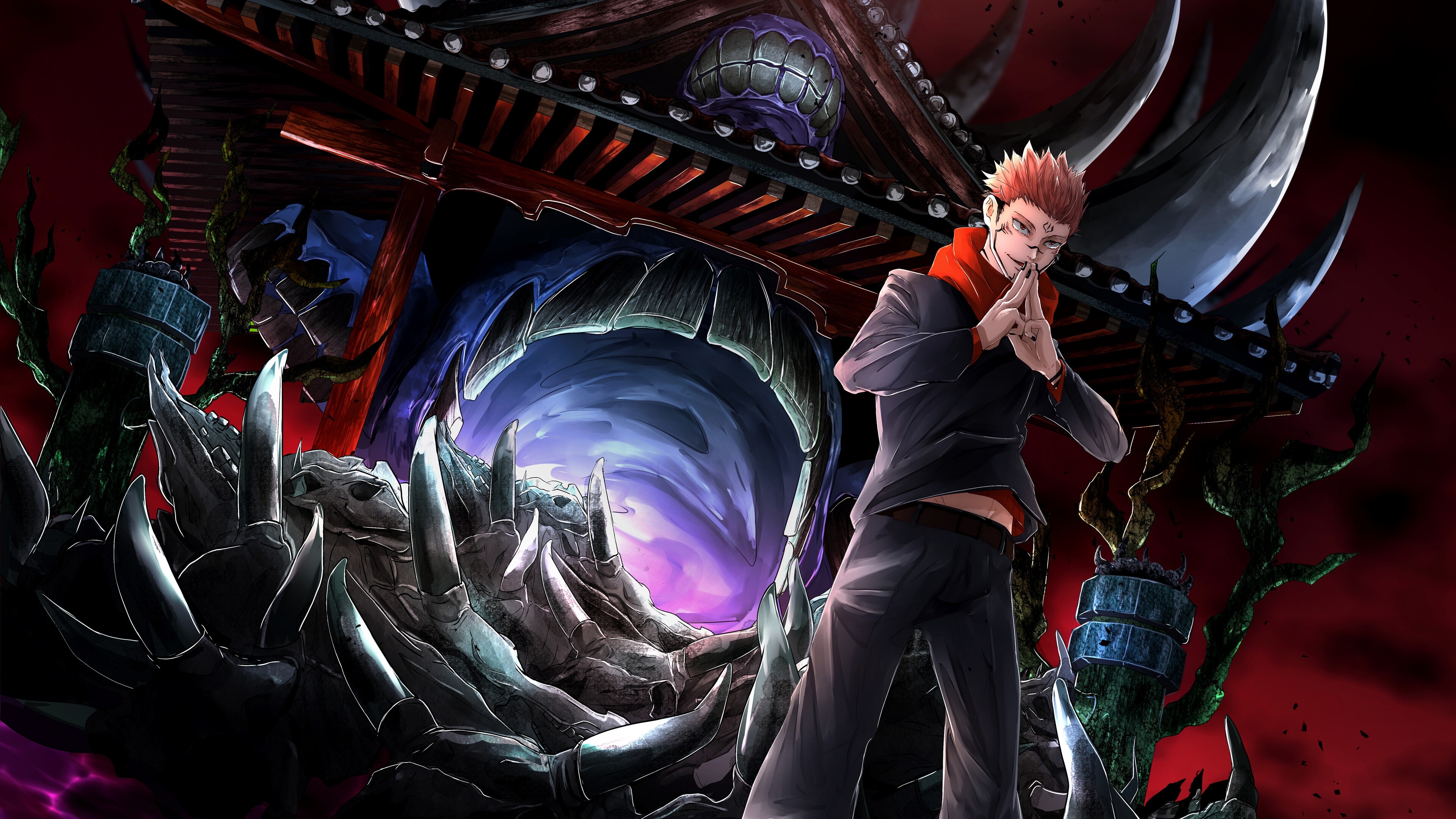 3840x2160 wallpaper, jujutsu kaisen, yuji itadori, 8k, HD Gallery HD Wallpaper, Desktop