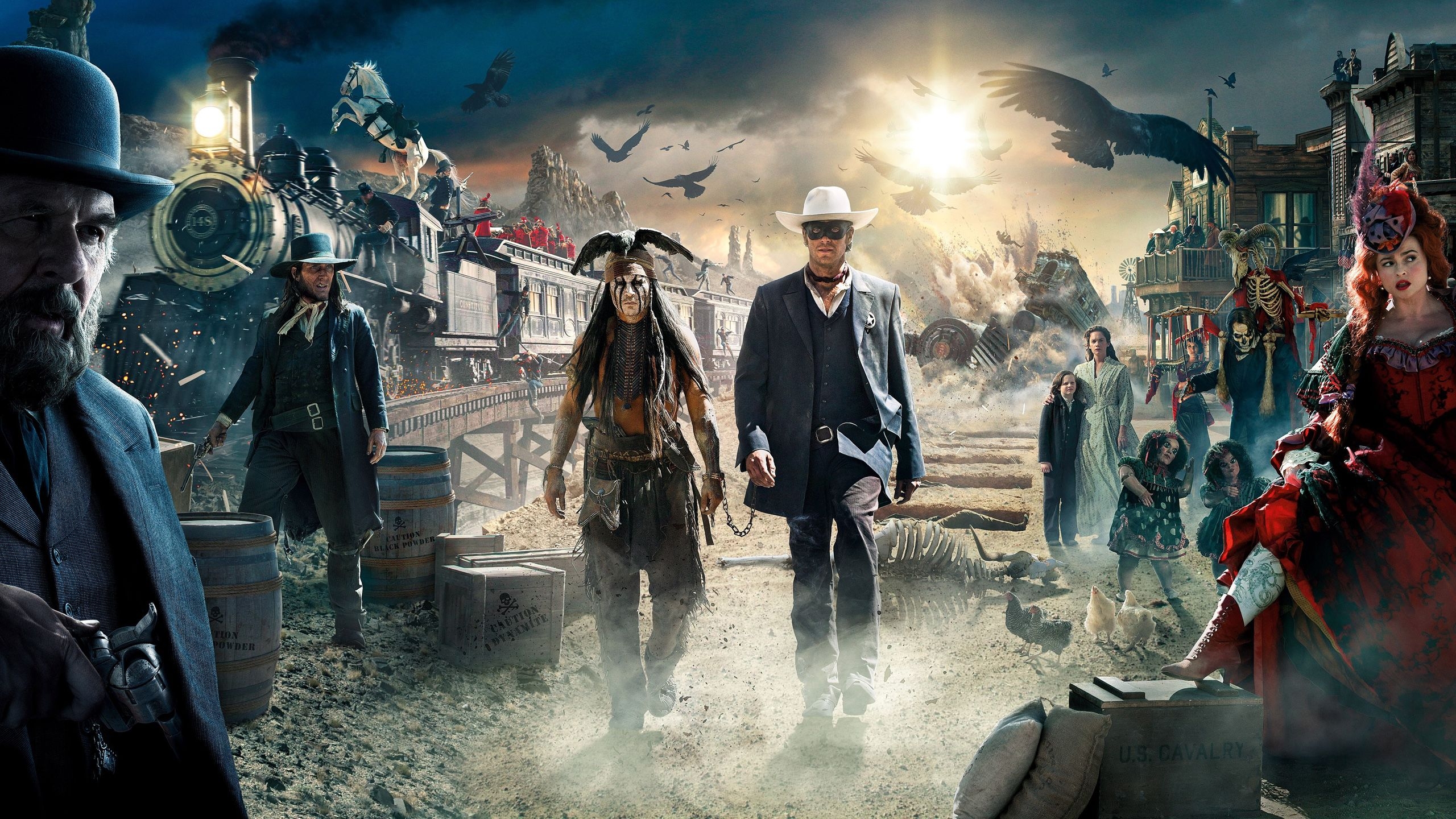 2560x1440 Summer Blockbuster: The Lone Ranger, Desktop