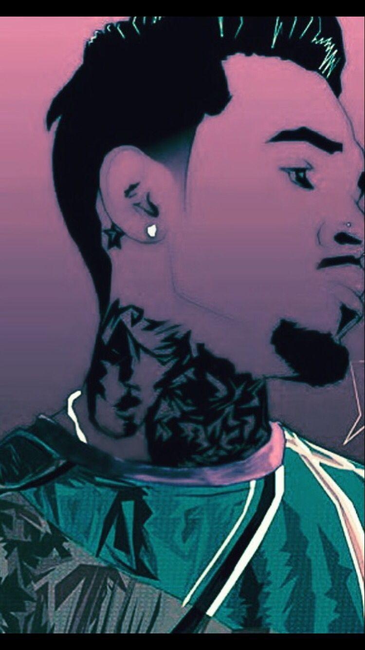 750x1340 Chris Brown: A Collection of Vibrant, Phone